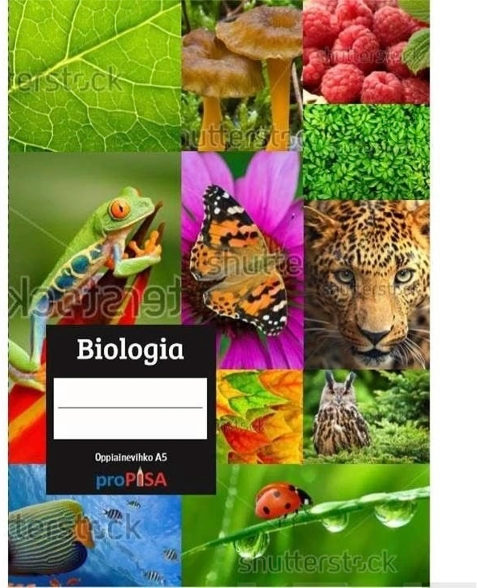 proPisa oppiainevihko biologia (10 kpl A5)