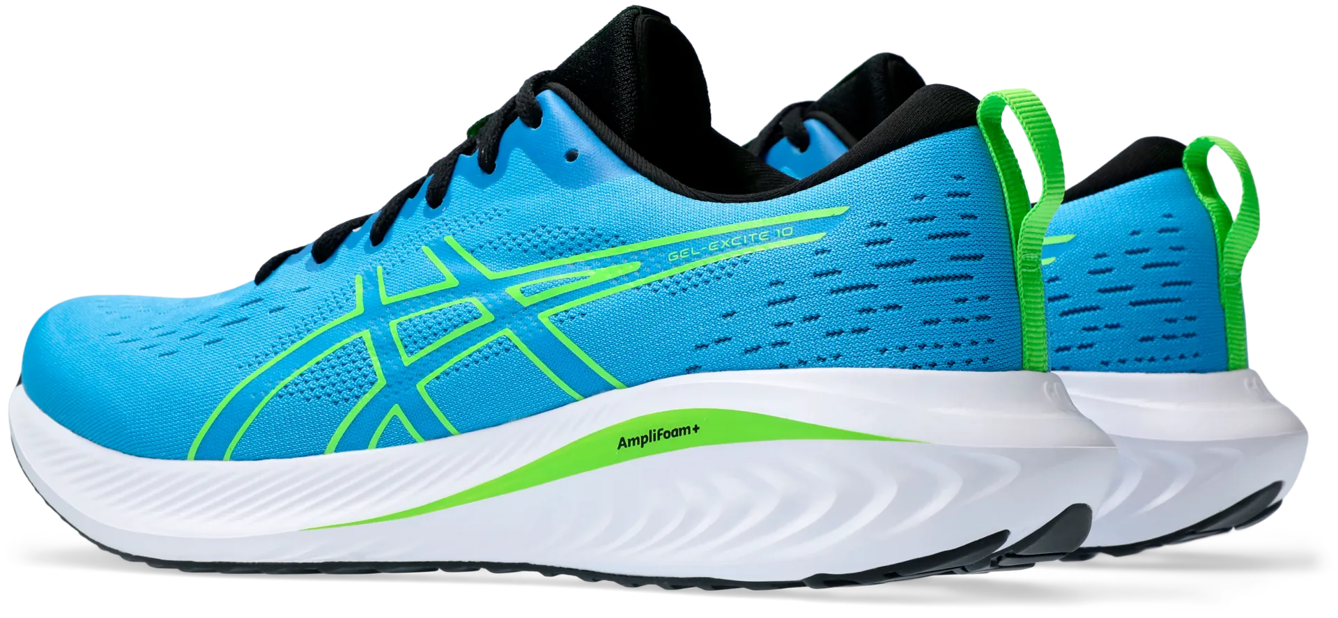 Asics miesten juoksujalkine Gel-Excite 10 - WATERSCAPE/ELECTRIC LIME - 5