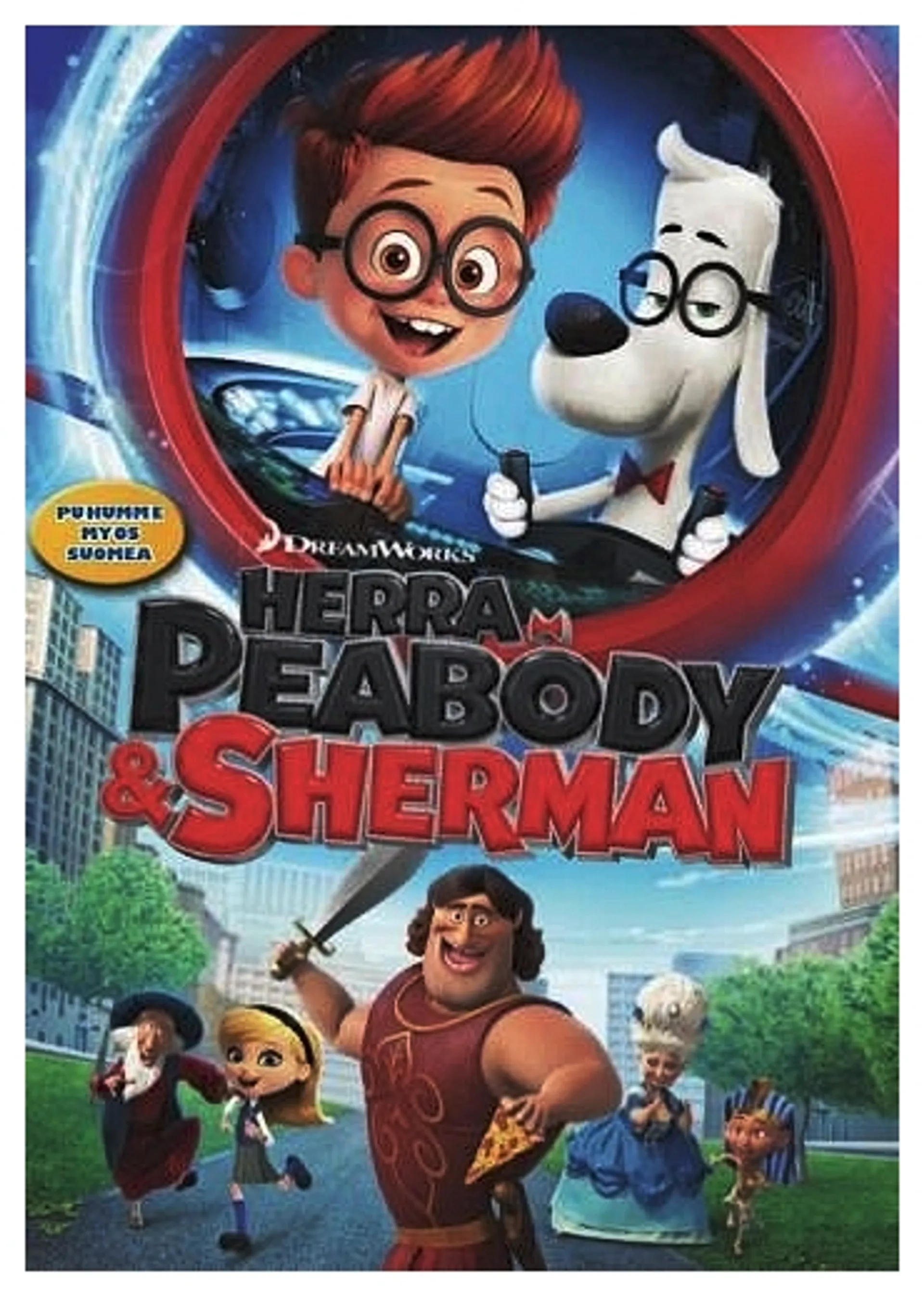 Herra Peabody & Sherman DVD