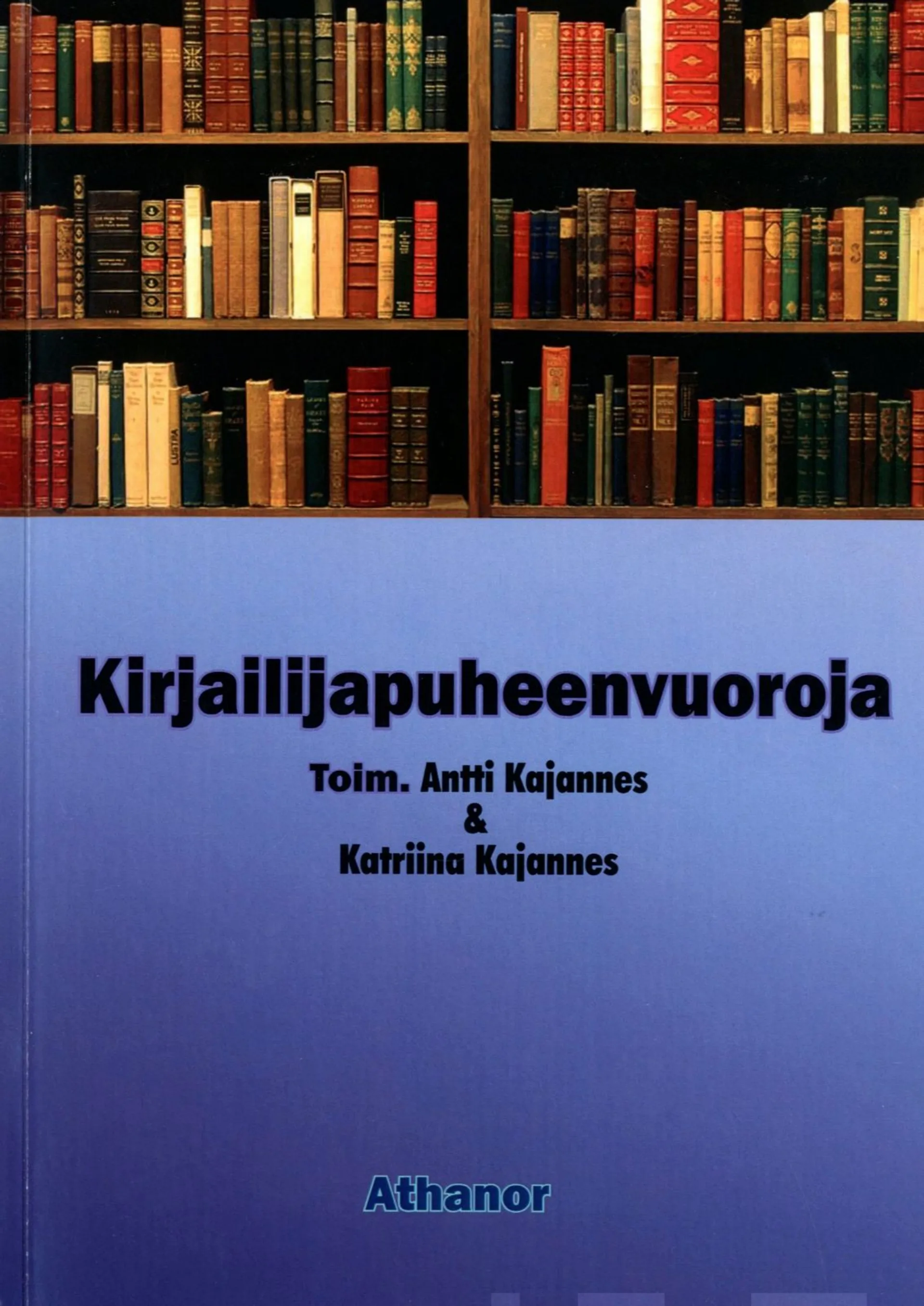 Kirjailijapuheenvuoroja