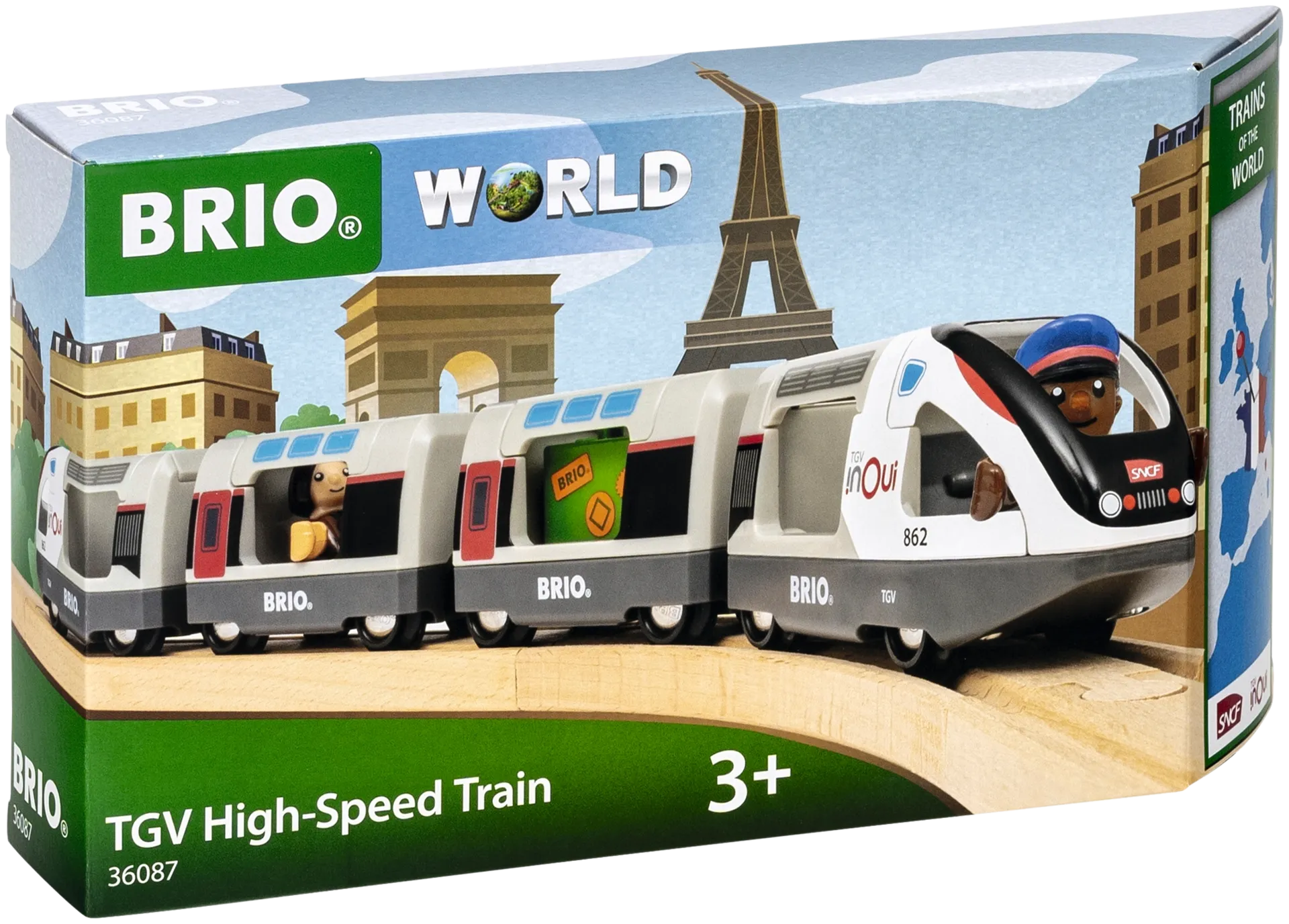 BRIO Maailman junat TGV-suurnopeusjuna - 3