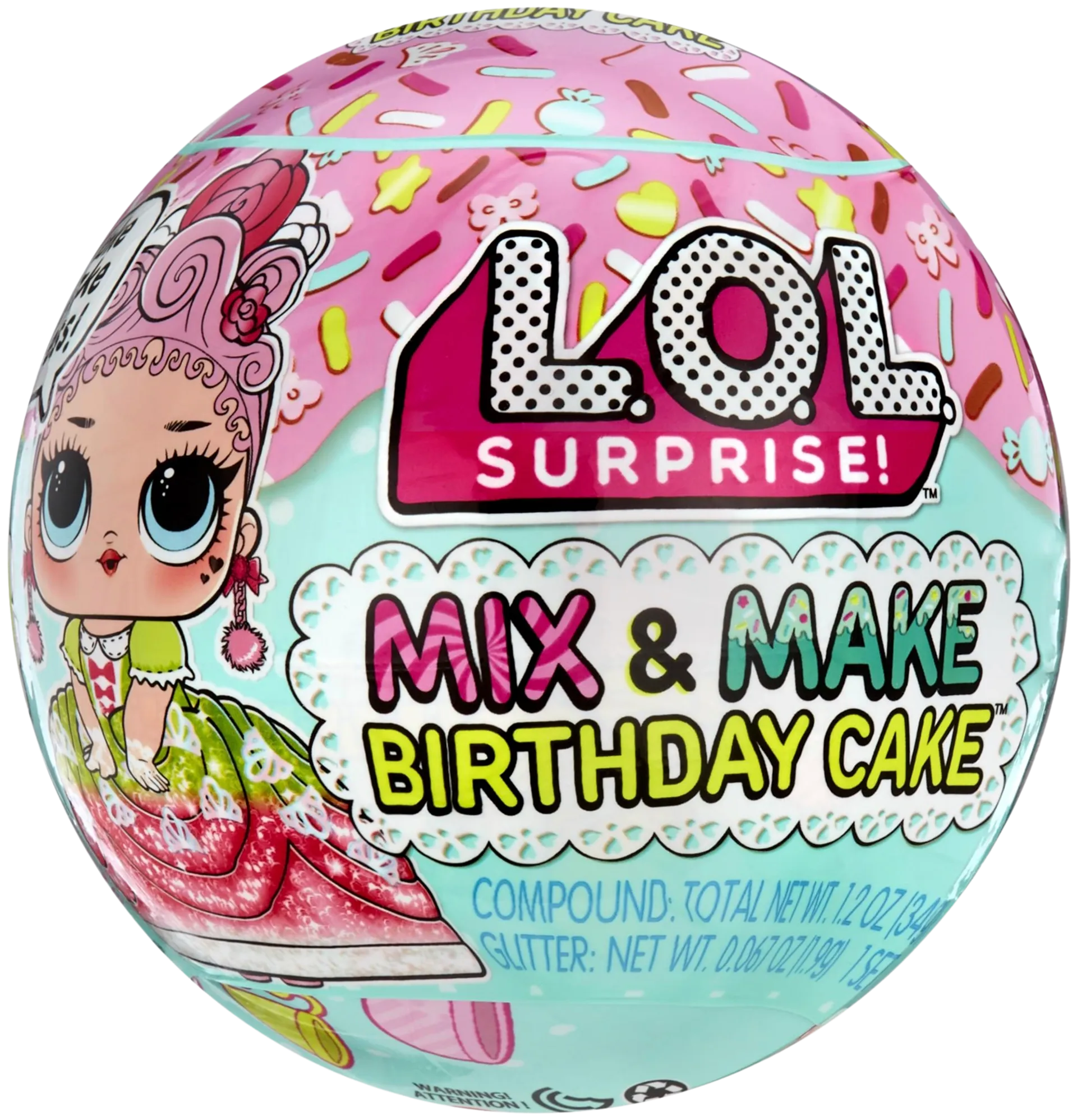 L.O.L. yllätysnukke Birthday Cake, erilaisia - 2