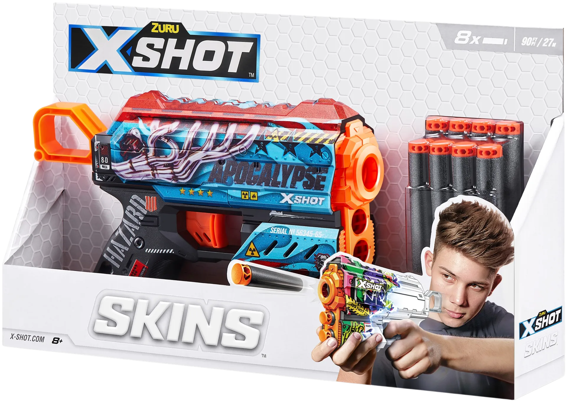 X-Shot leikkiase Skins Flux - 7