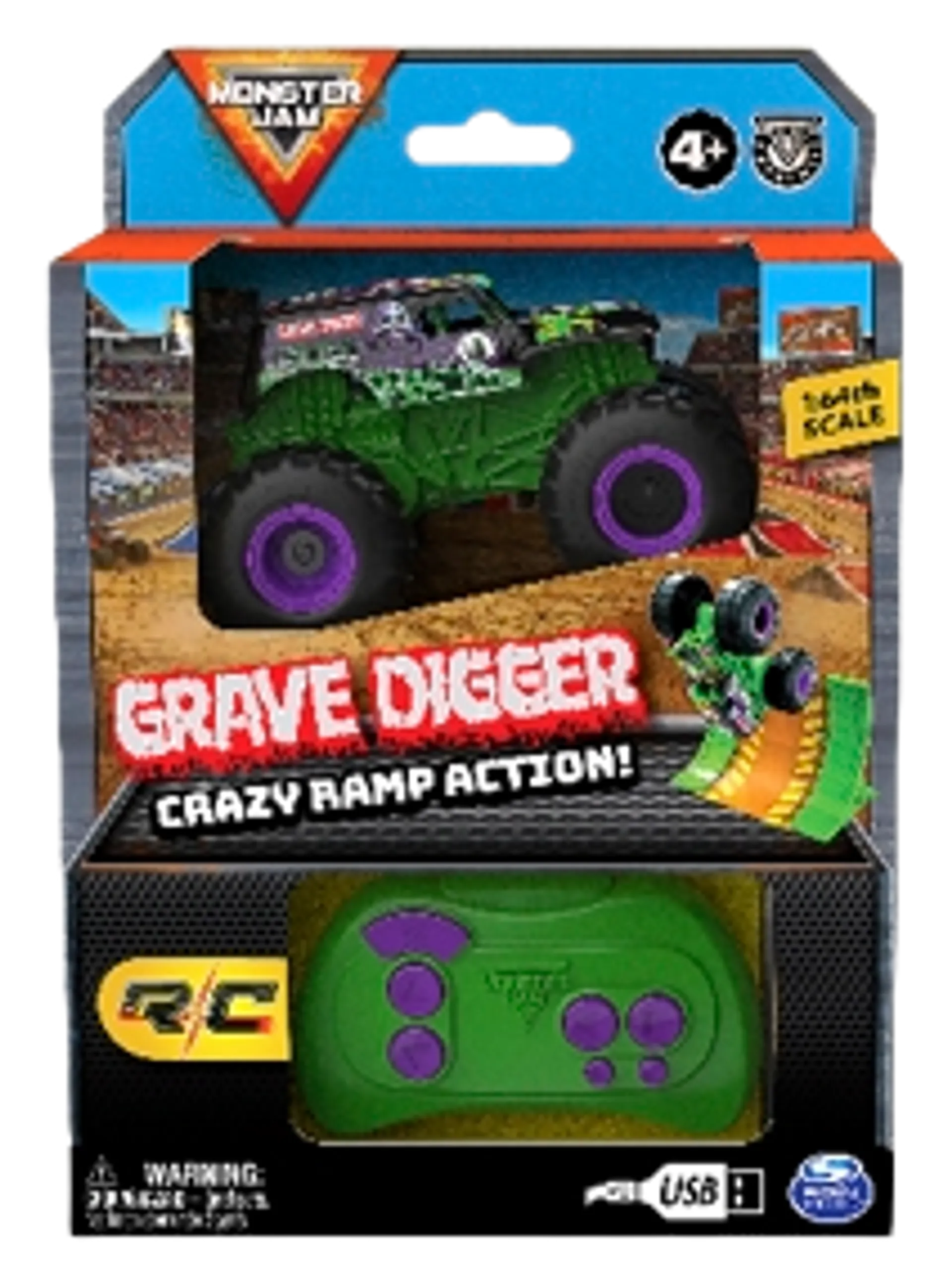 Monster Jam RC 1:64 - Grave Digger