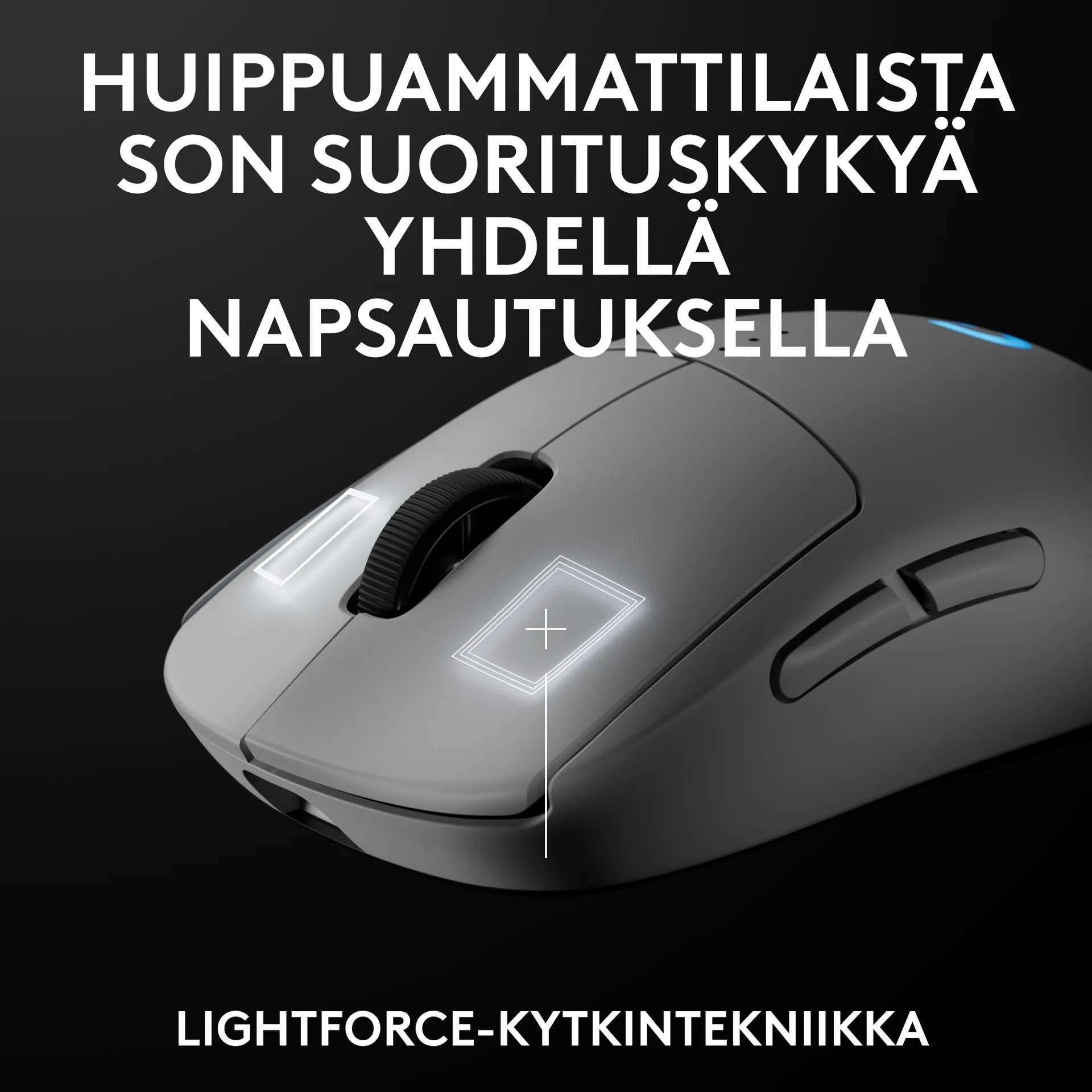 Logitech Pro 2 lightspeed pelihiiri valkoinen - 7