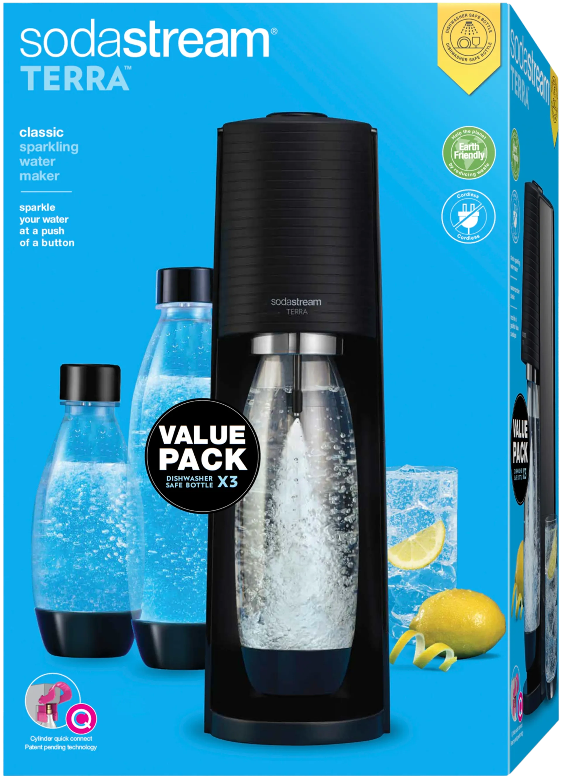 SodaStream Terra™ hiilihapotuslaite Musta VALUEPACK - 2