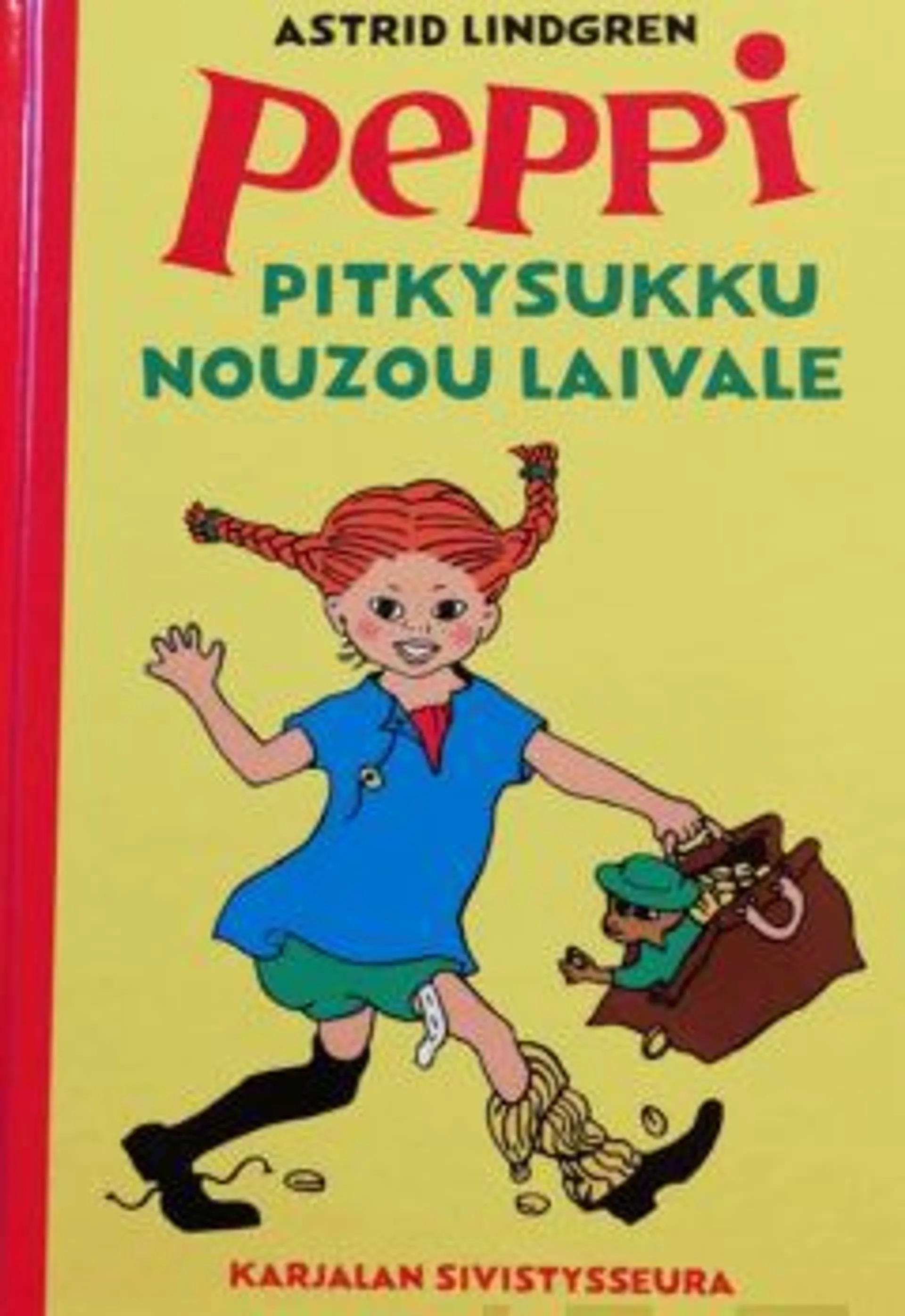 Lindgren, Peppi Pitkysukku nouzou laivale