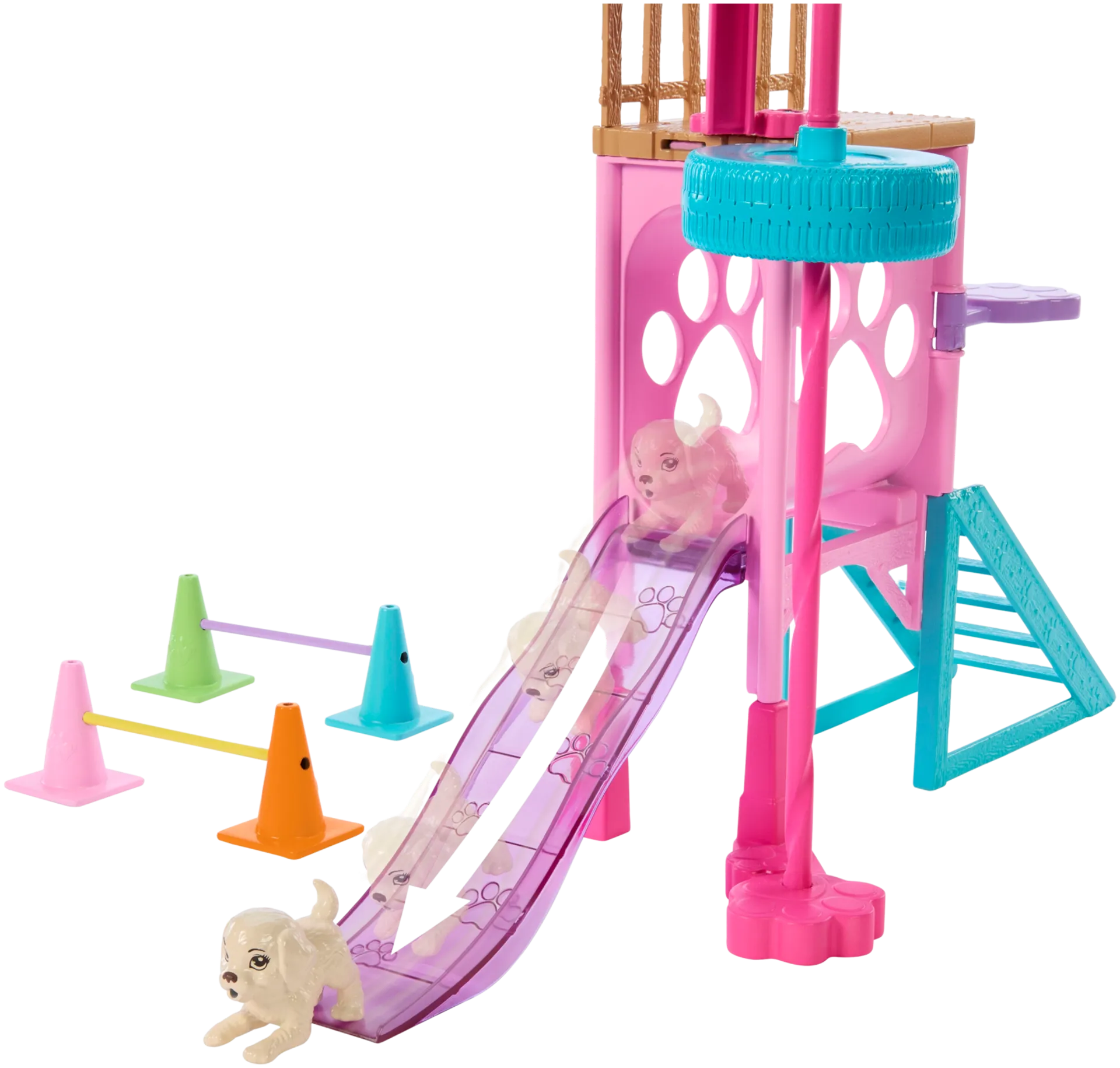 Barbie Stacie Puppy Playground - koirien leikkikeskus leikkisetti - 3