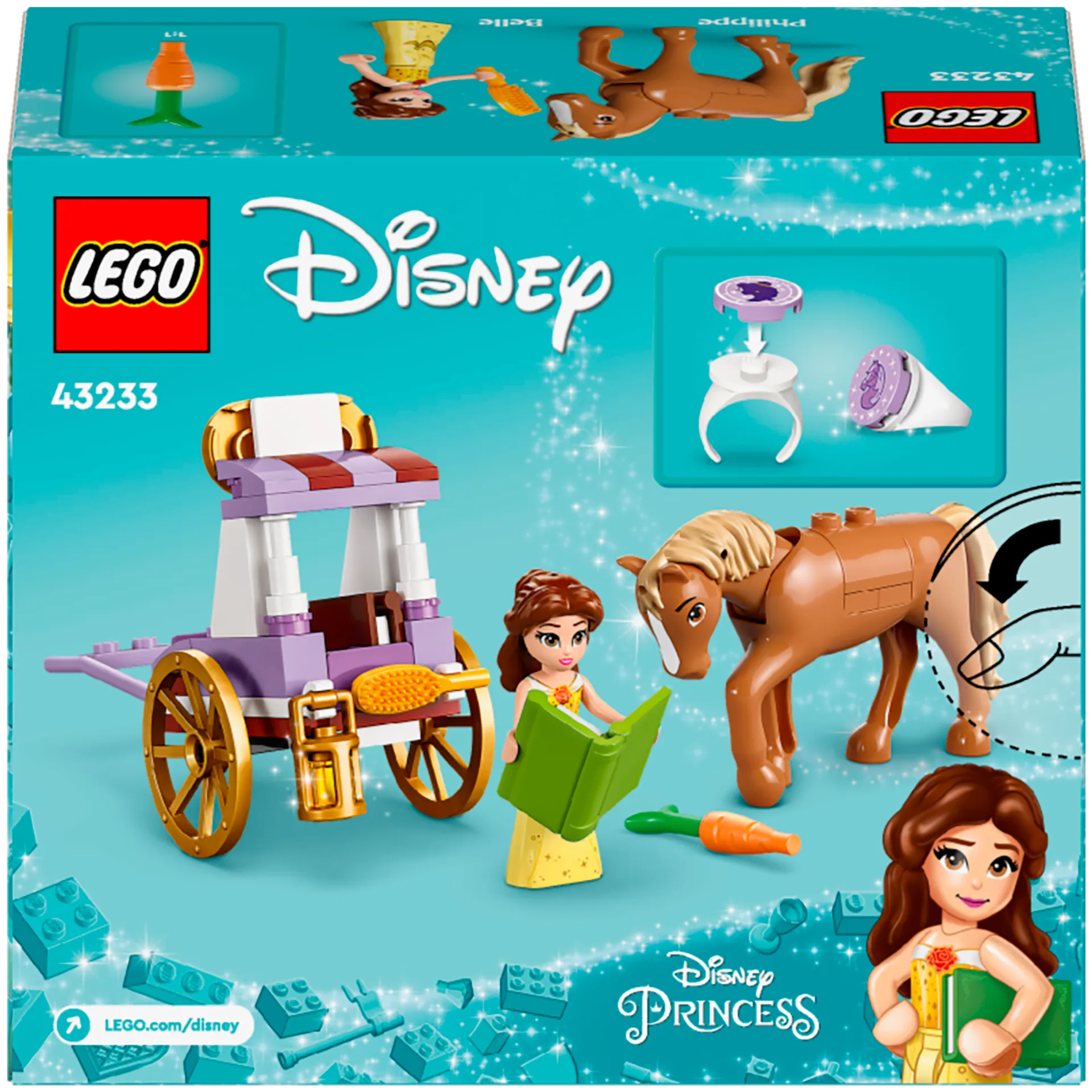 LEGO Disney Princess 43233 Bellen tarinoiden hevosvaunut - 3