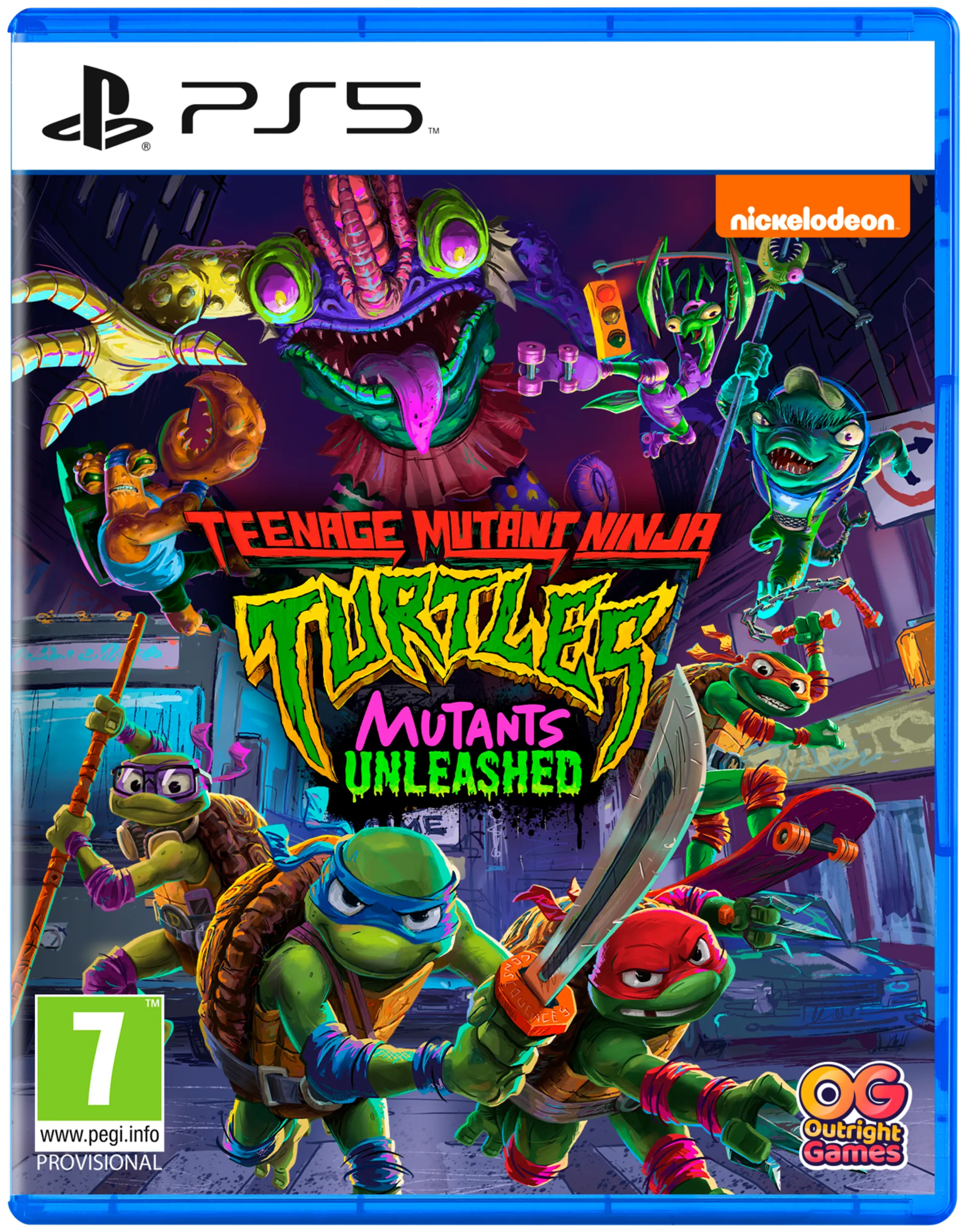 PS5 TMNT Mutants Unleashed