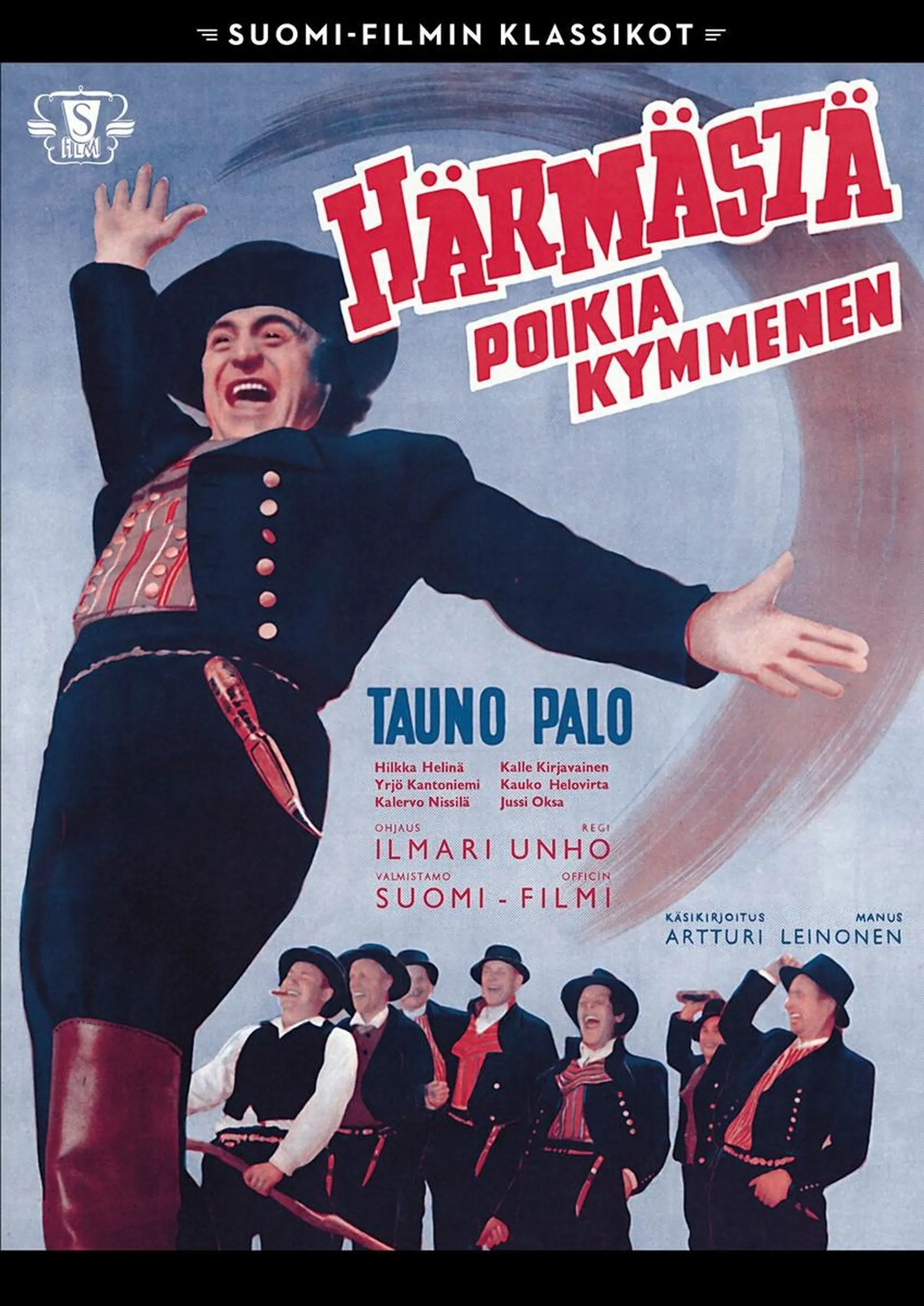 Härmästä poikia kymmenen DVD