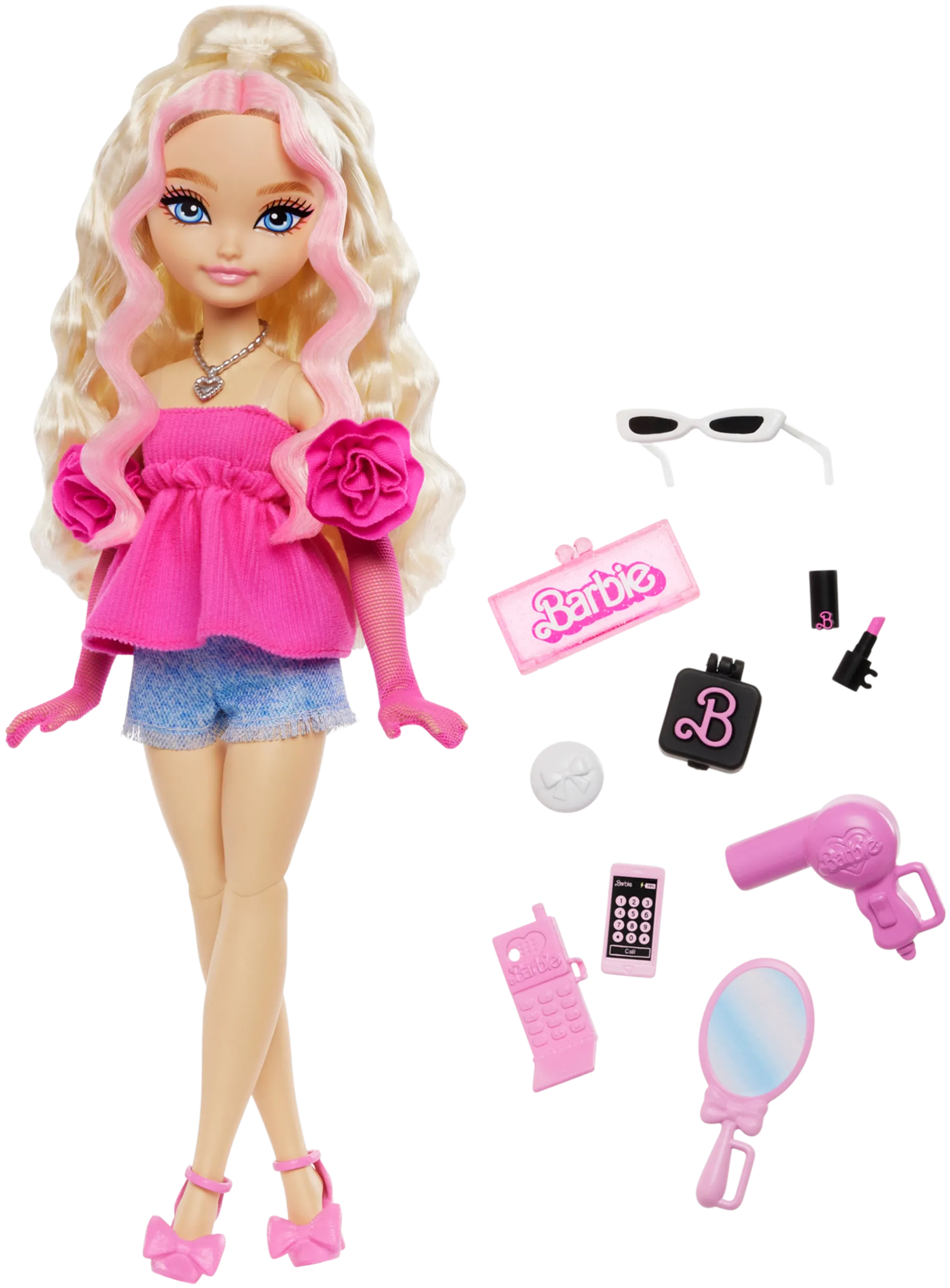 Barbie Dream Besties Malibu -muotinukke - 1