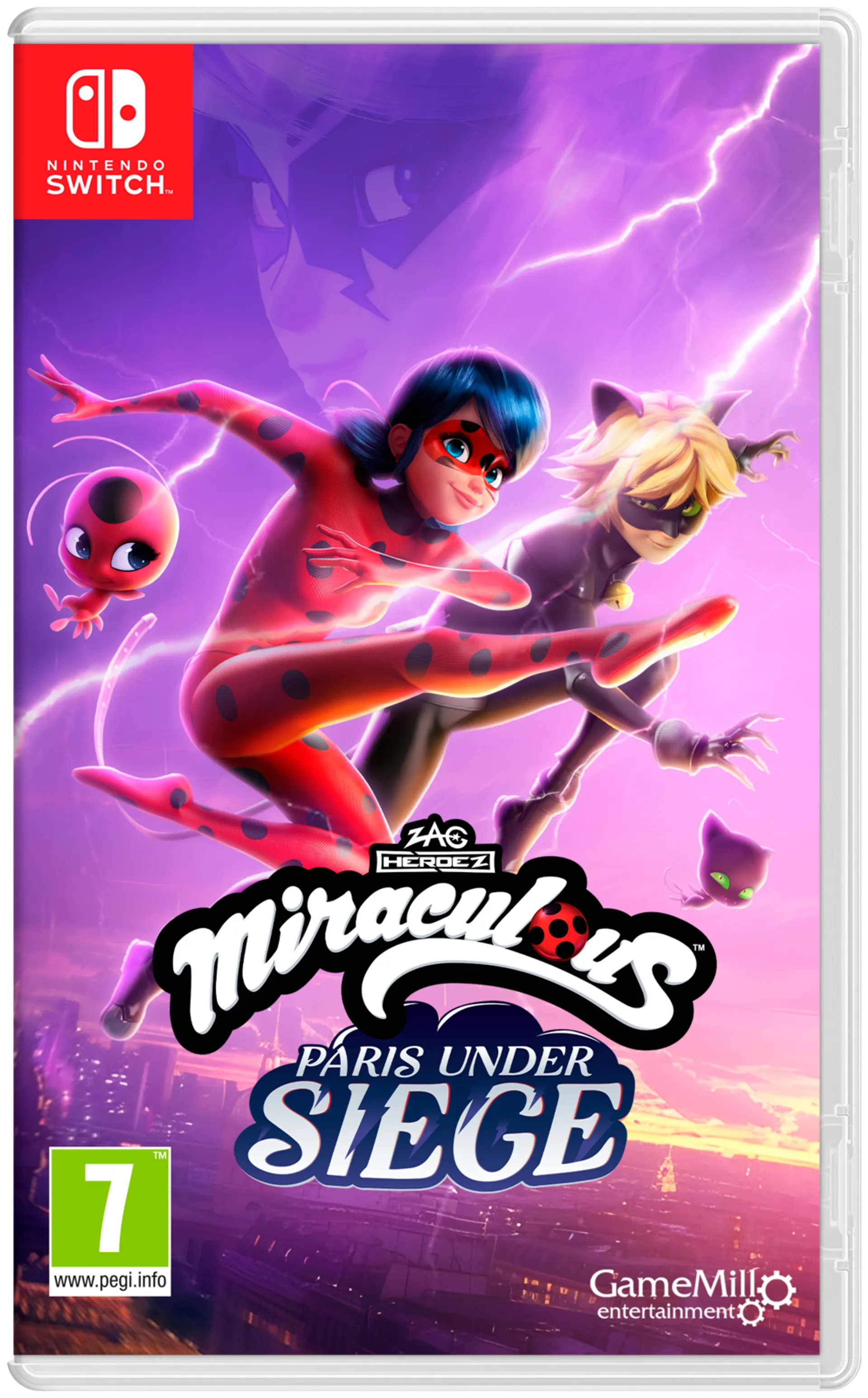 Switch Miraculous Paris Under Siege