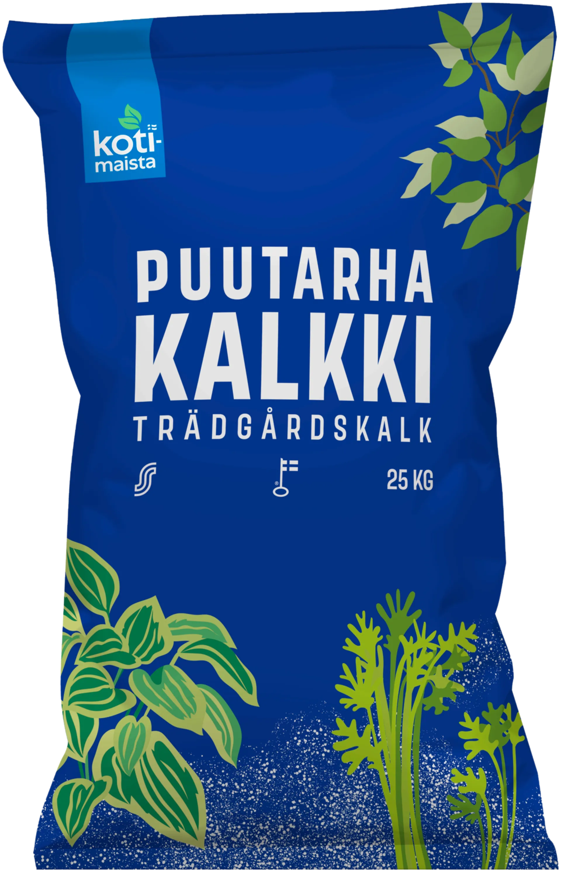 Kotimaista puutarhakalkki 25 kg