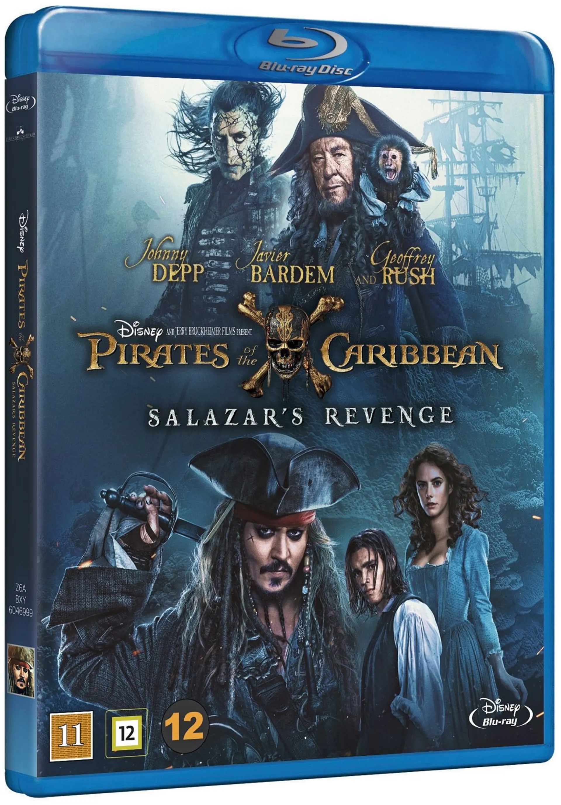 Pirates Of The Caribbean 5 - Salazars Revenge Blu-ray
