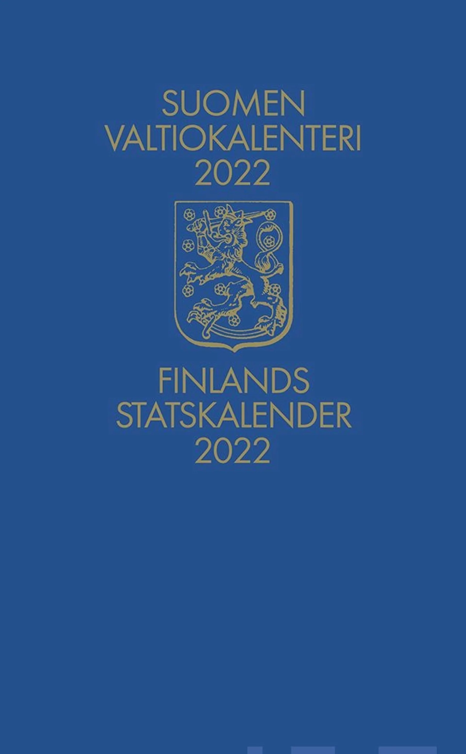 Suomen valtiokalenteri 2022 - Finlands statskalender 2022