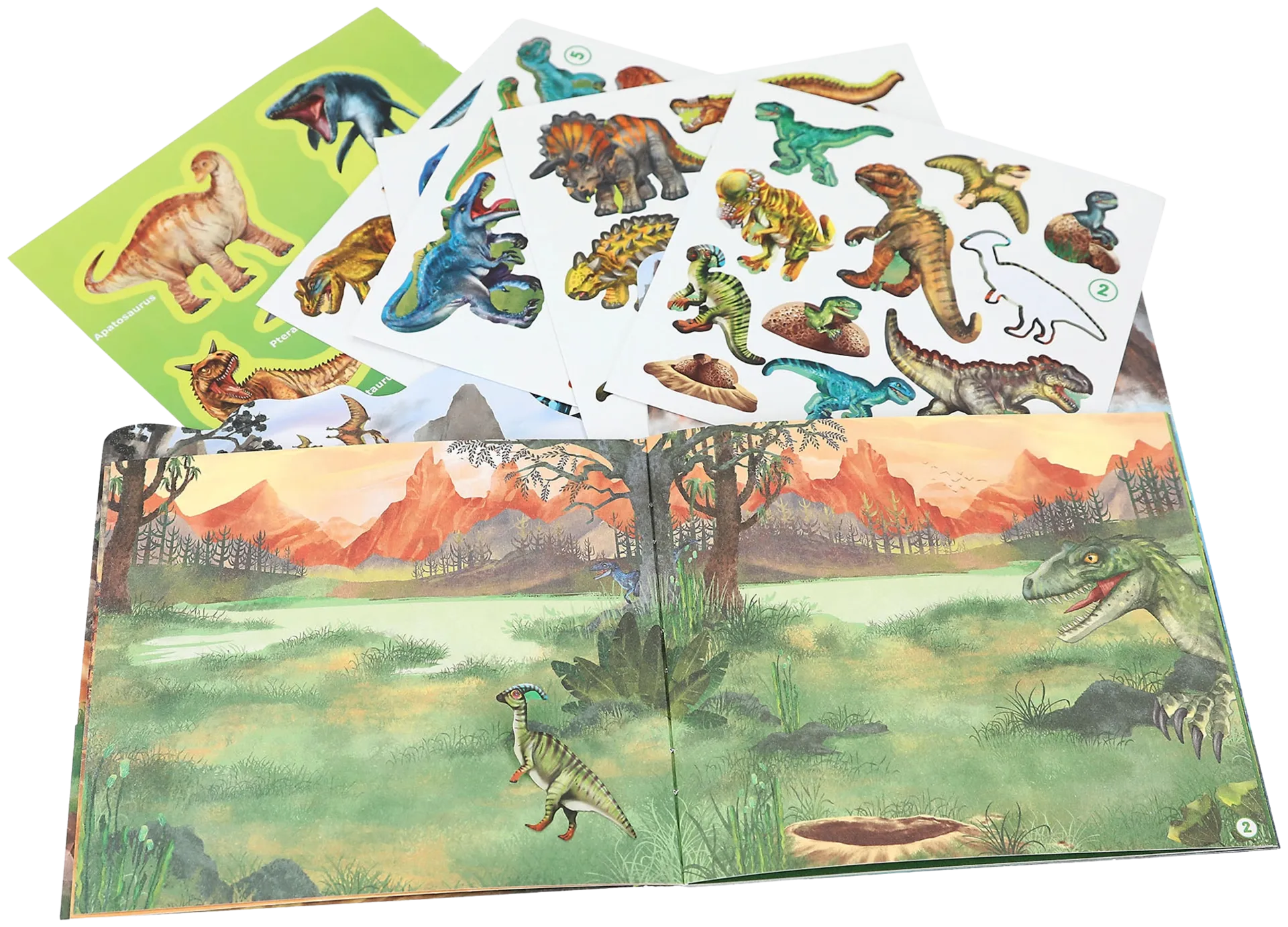 Dino World Mini Sticker Fun - 3