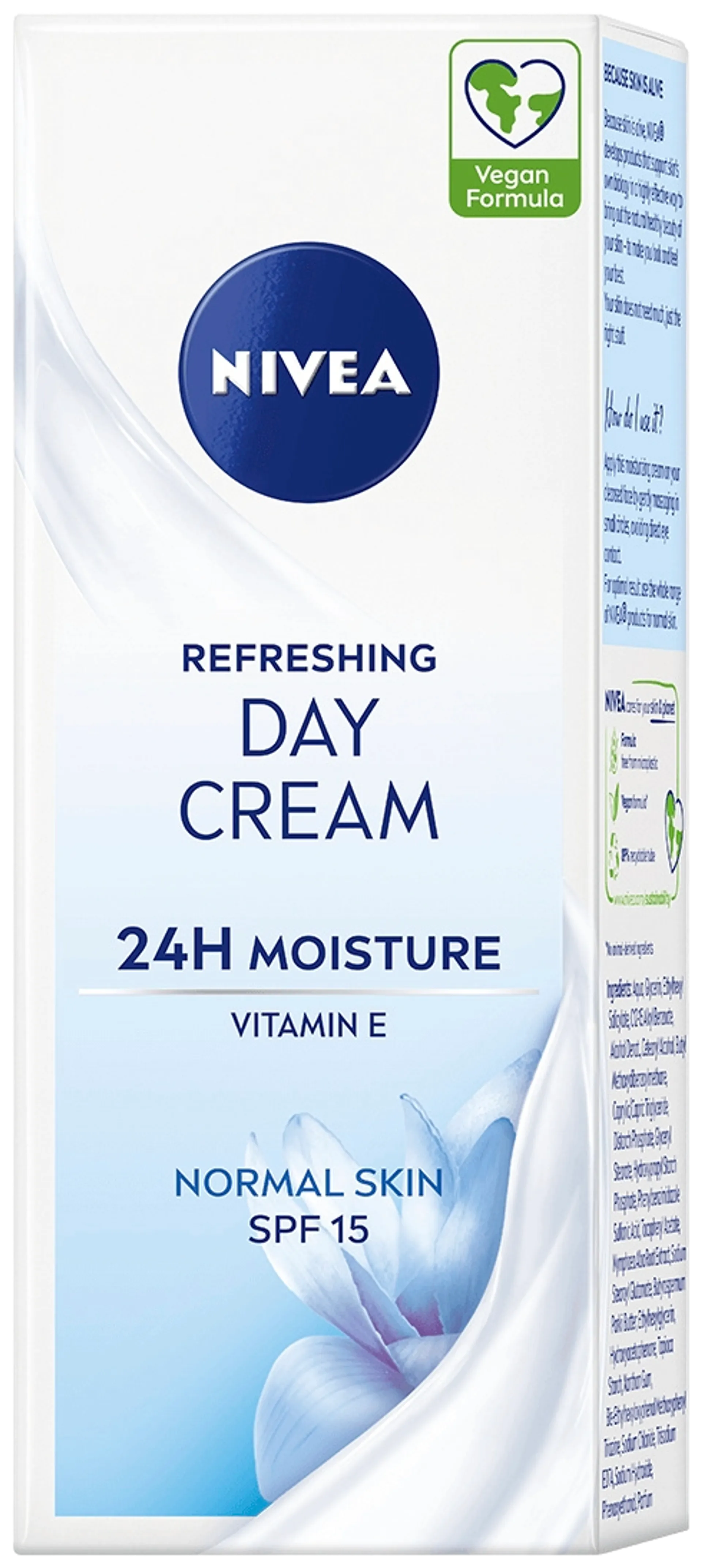 NIVEA 50ml Refreshing Day Cream -päivävoide sk15 - 1