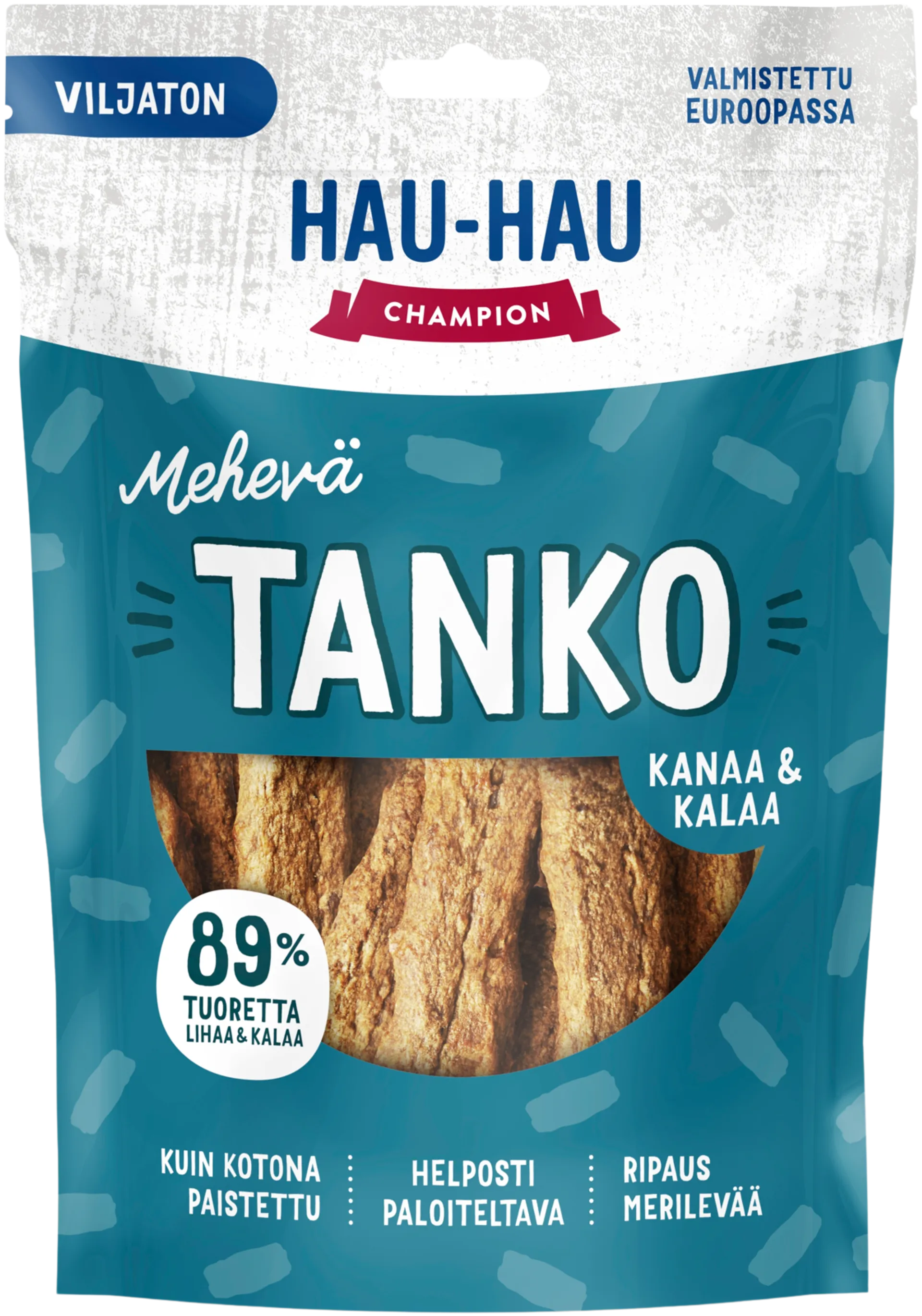 Hau-Hau Champion Mehevä Tanko Kanaa & Kalaa herkku 140 g