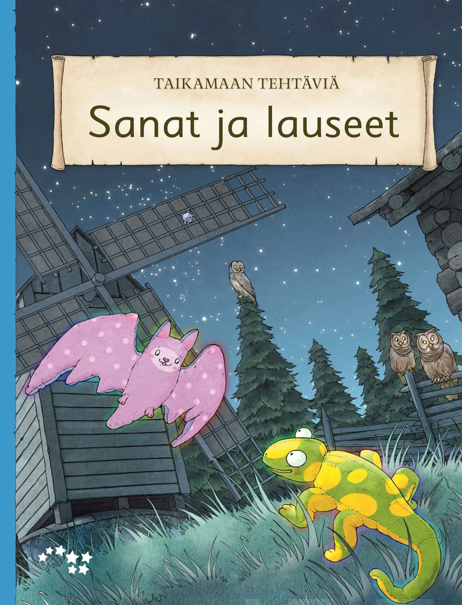 Raikunen, Taikamaan tehtäviä Sanat ja lauseet