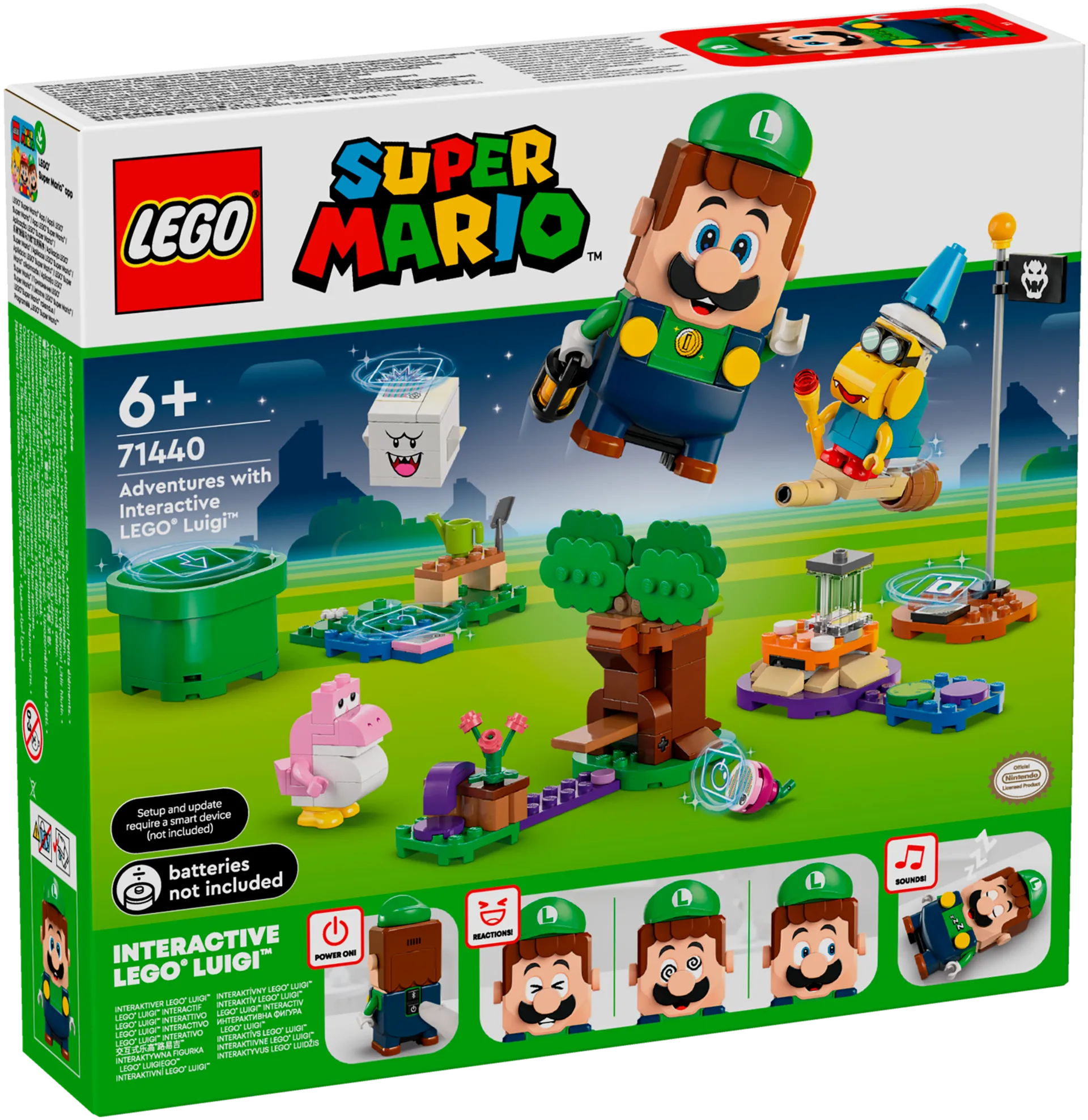 LEGO® Super Mario™ 71440 - Interaktiivisen LEGO® Luigi™ hahmon seikkailut - 2