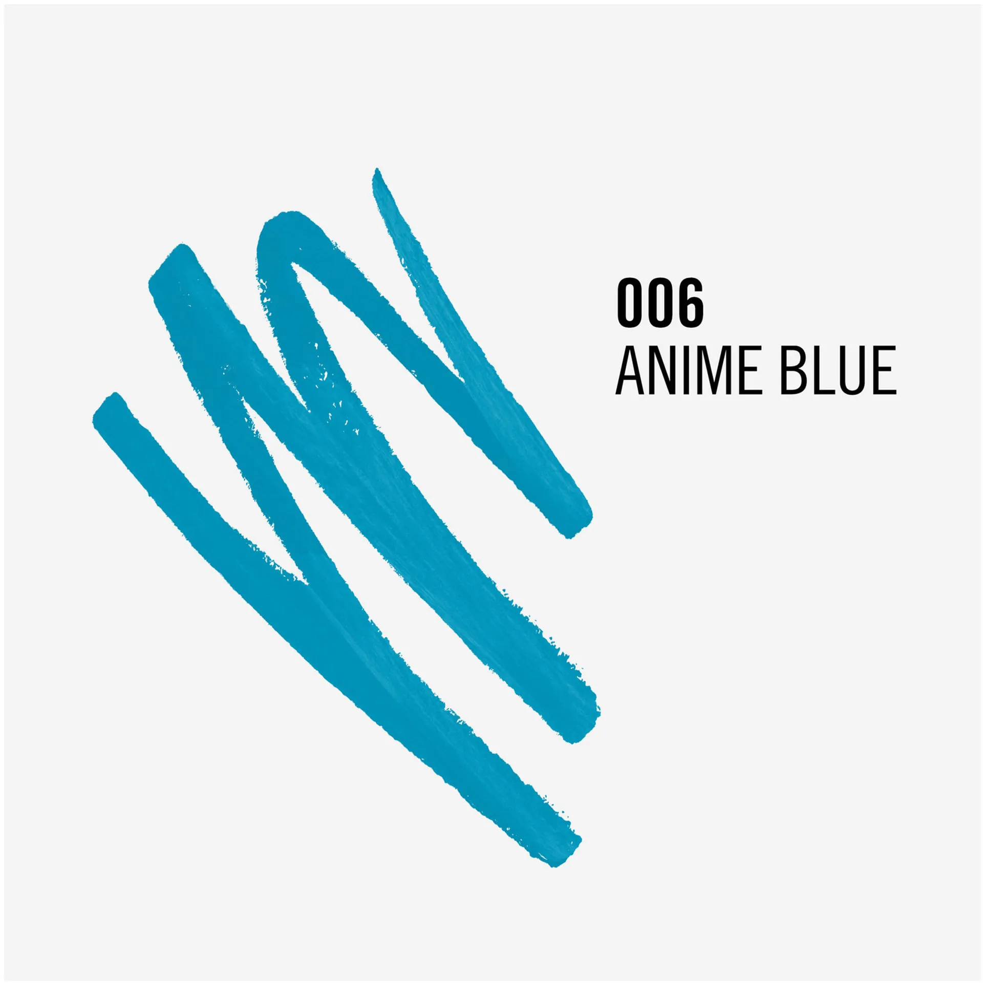 Rimmel Kind & Free Paint it Your Way Eye Liner 1,1 g 006 Anime Blue silmänrajauskynä - Blue - 3