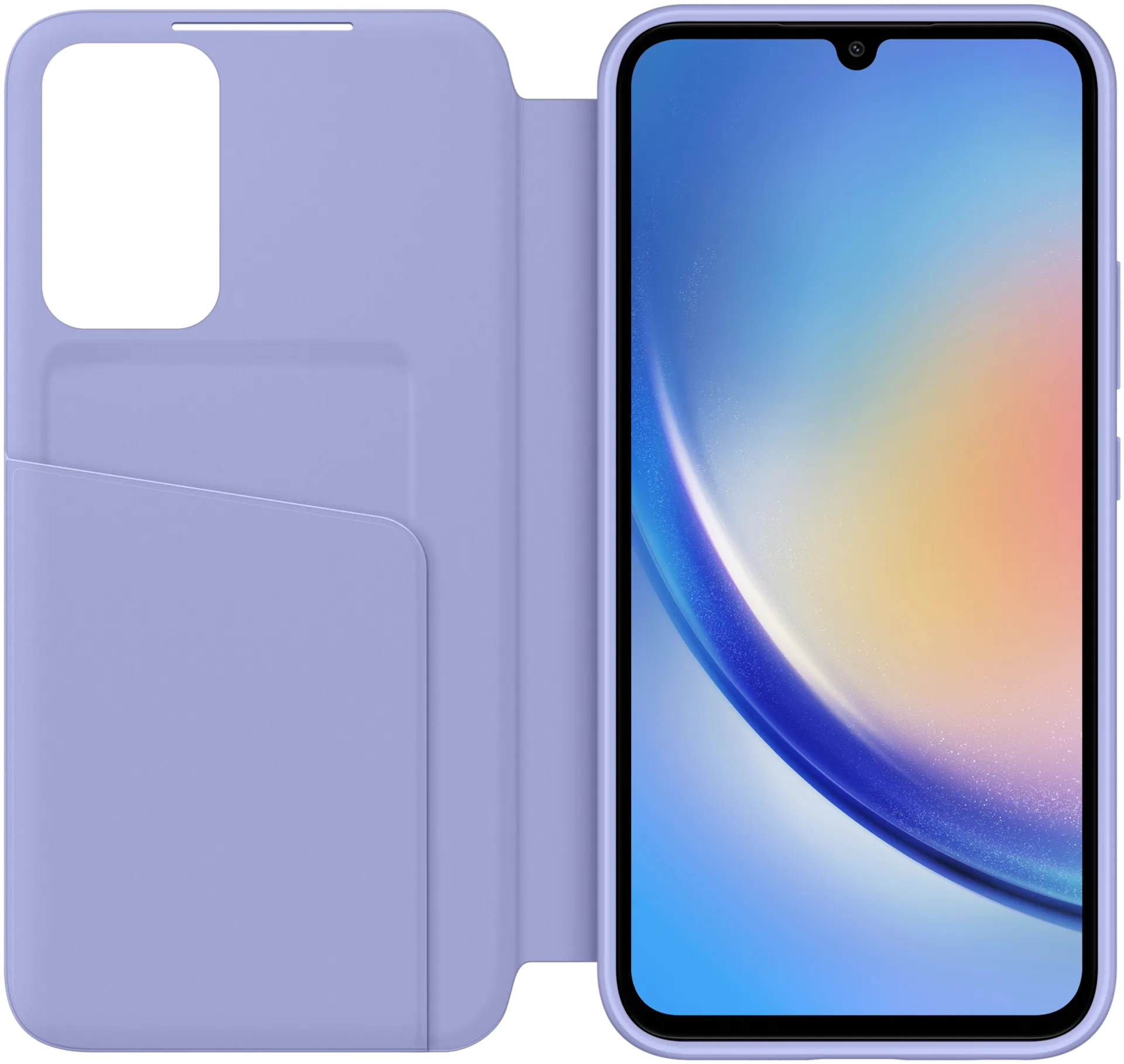 Samsung A34 lompakkokotelo sininen - 3