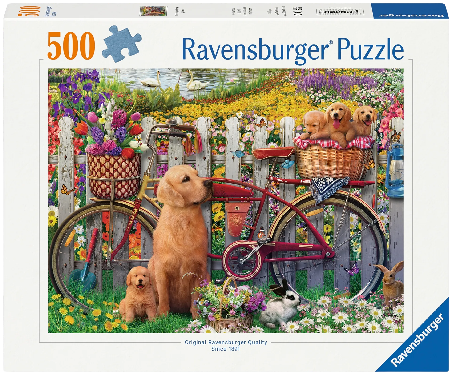 Ravensburger palapeli 500 palaa, erilaisia - 4