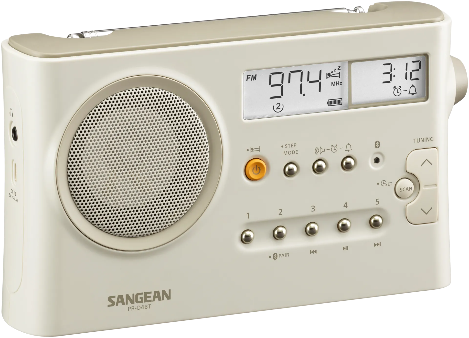 Sangean radio PR-D4BT beige - 1