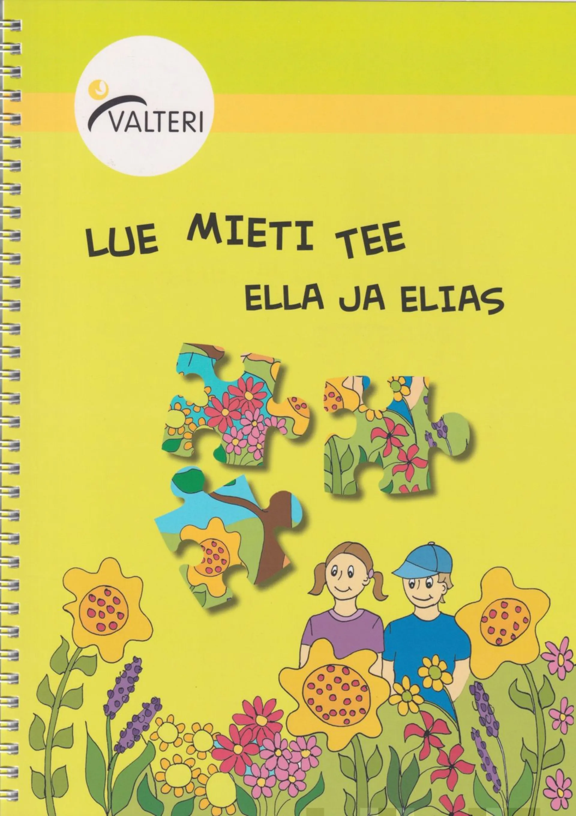 Kiiski, Lue, mieti, tee - Ella ja Elias - Harjoituskirja