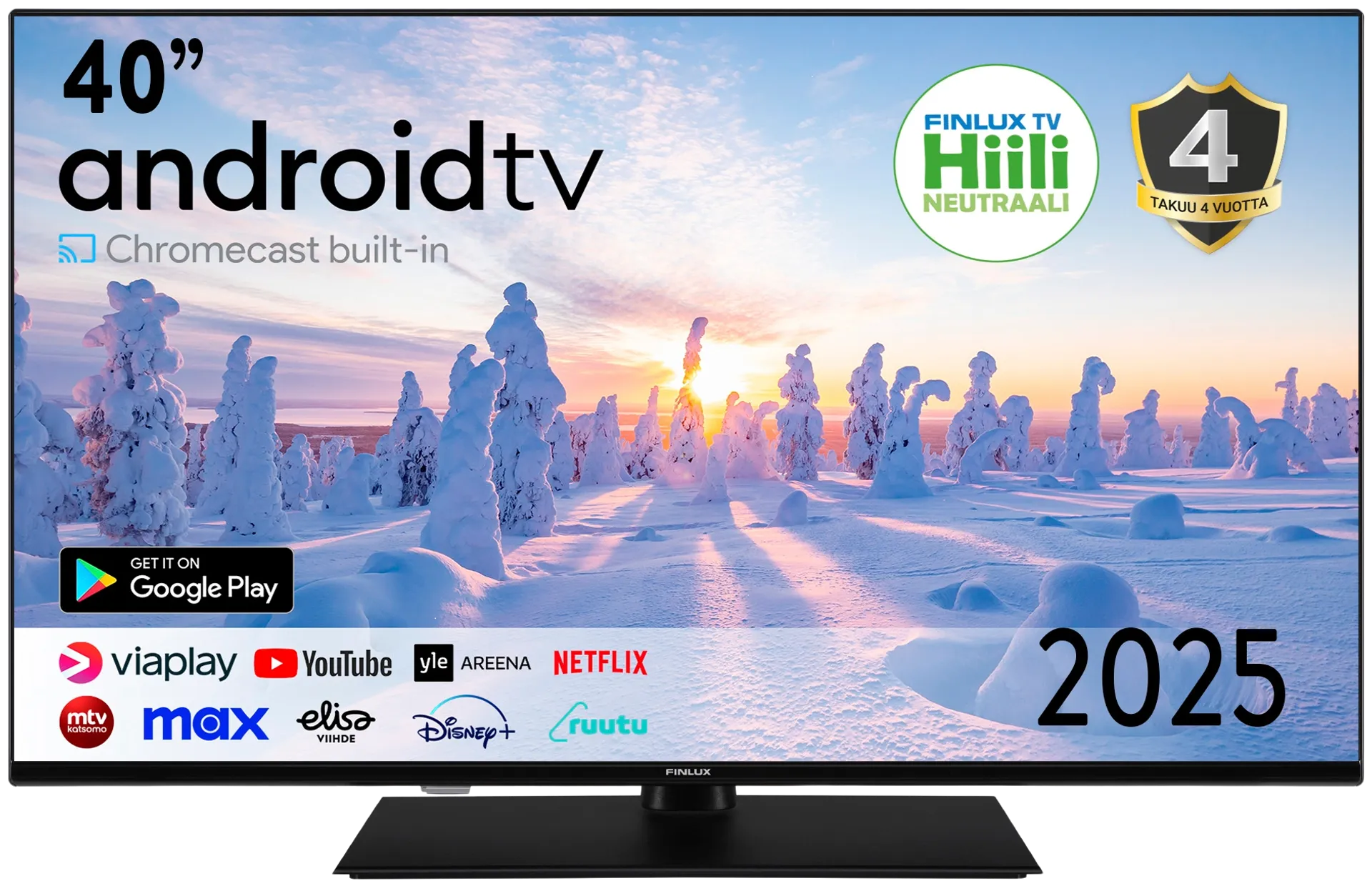 Finlux 40" FullHD Android Smart LED TV 40G8.2ACI - 1