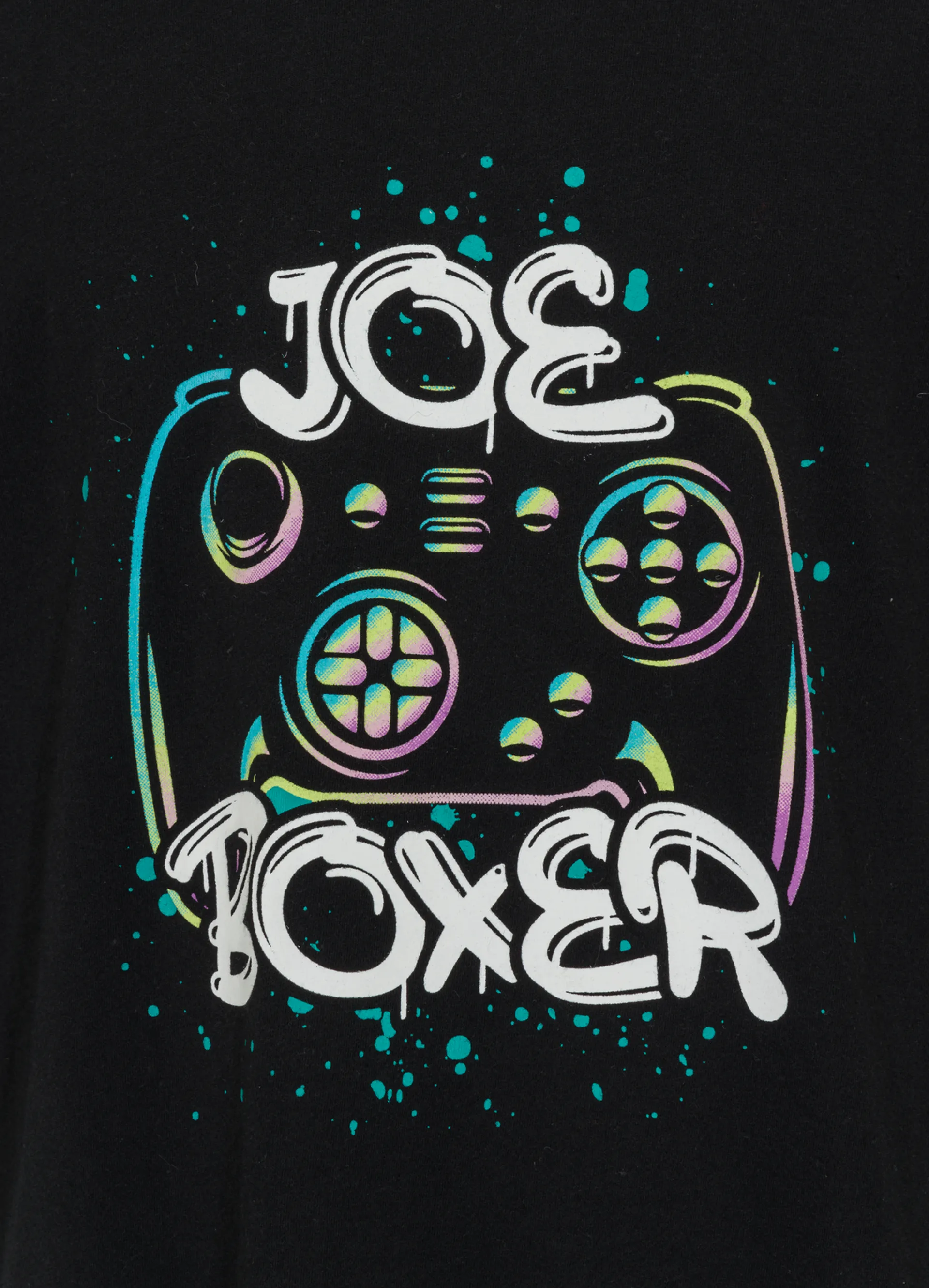 Joe Boxer lasten shortsipyjama 79283 - Green AOP - 3