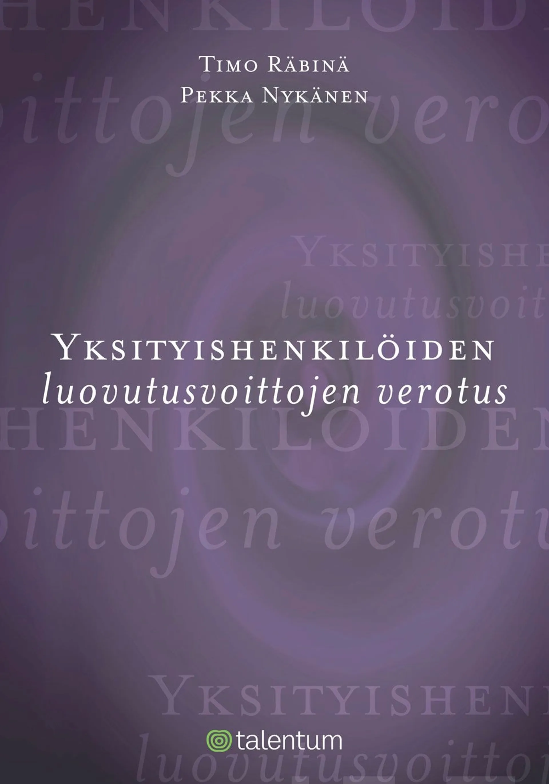 Nykänen, Yksityishenkilöiden luovutusvoittojen verotus