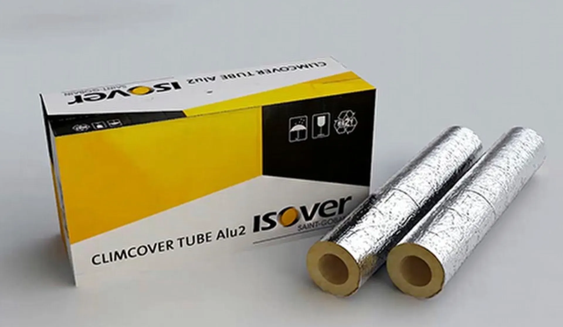 Isover kanavaeriste isover cct alu2-125x50x1200 pkt=9,6m