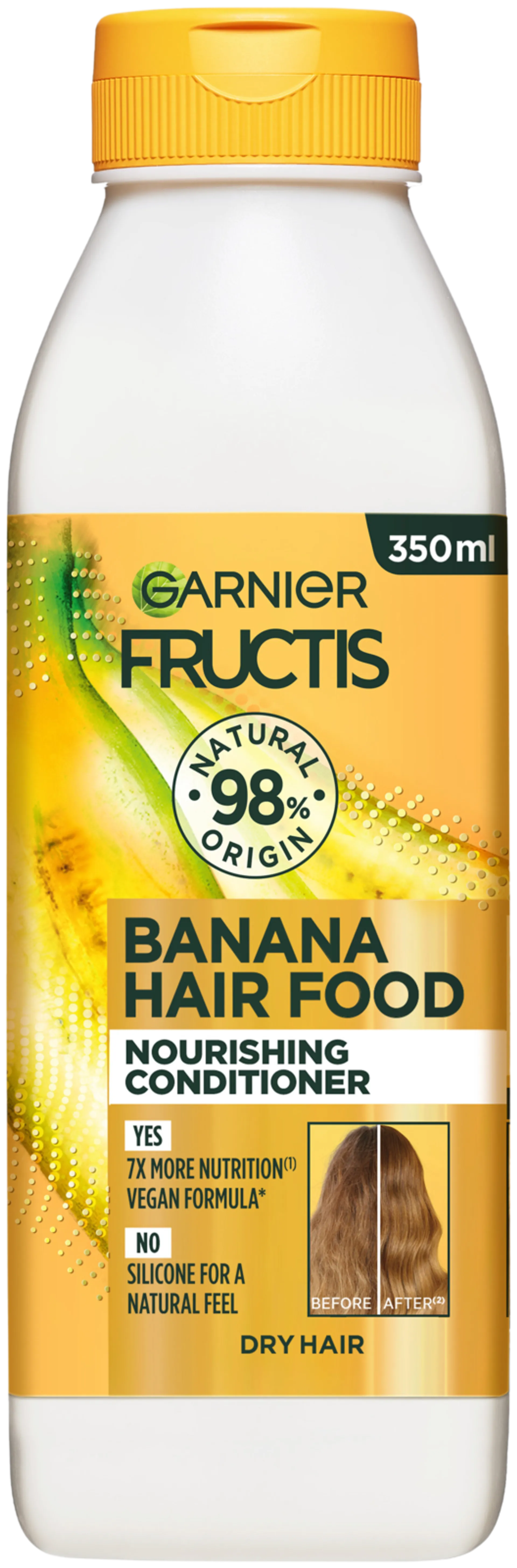 Garnier Fructis Hair Food Banana hoitoaine kuiville hiuksille 350ml