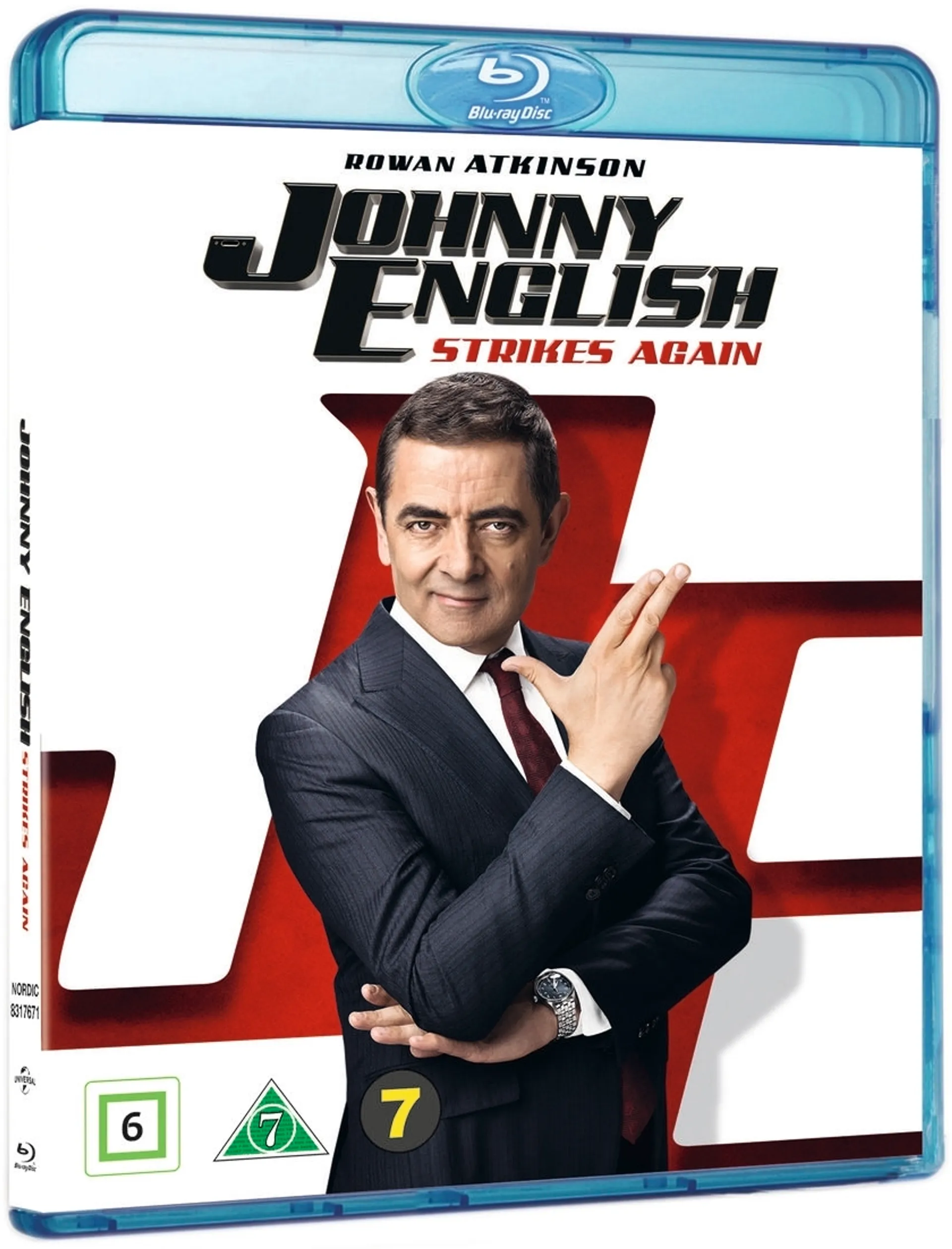 Johnny English - Iskee jälleen Blu-ray