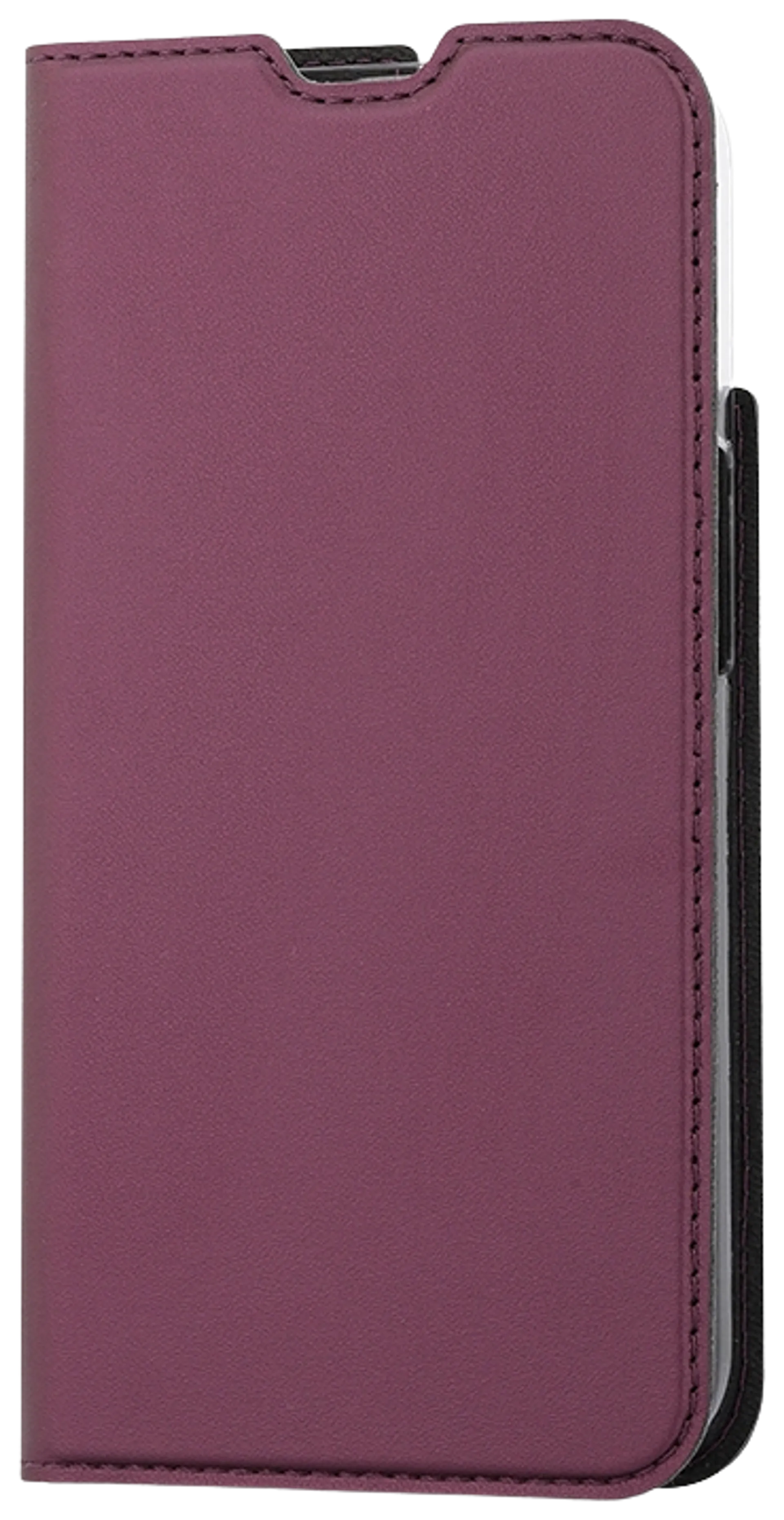 Wave Book Case, Apple iPhone 13, Smoky Sangria - 1