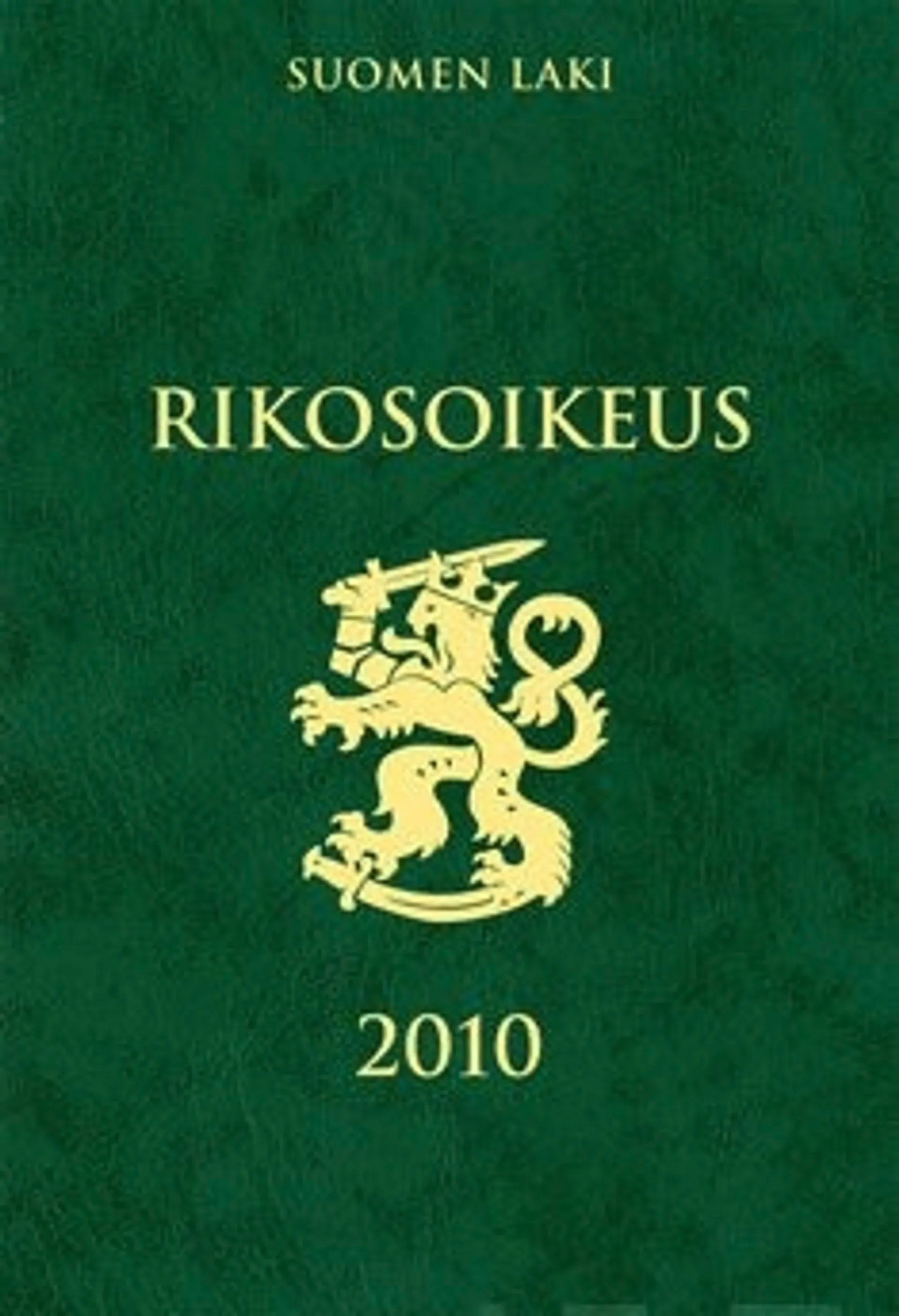 Rikosoikeus 2010