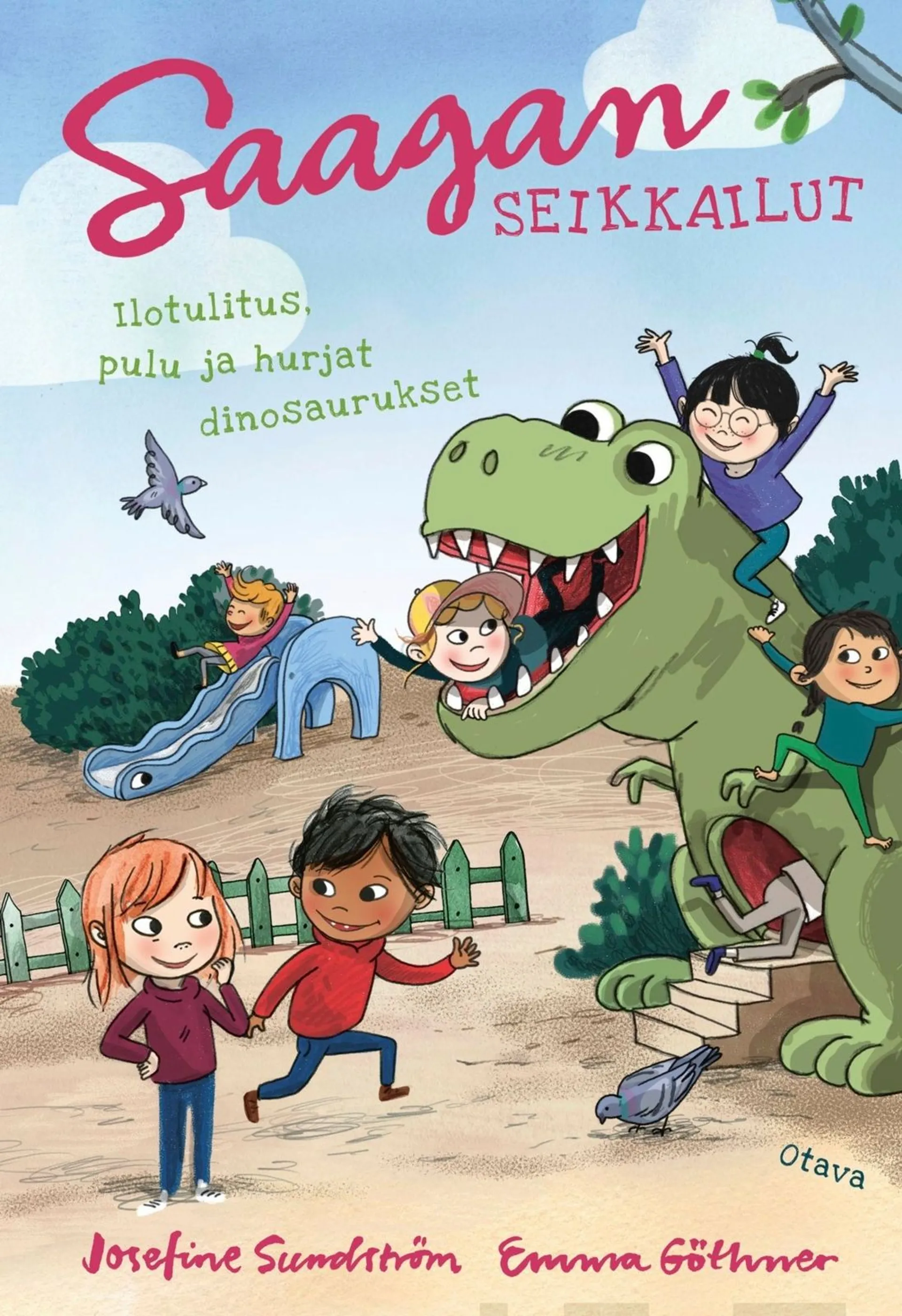 Sundström, Saagan seikkailut. Ilotulitus, pulu ja hurjat dinosaurukset