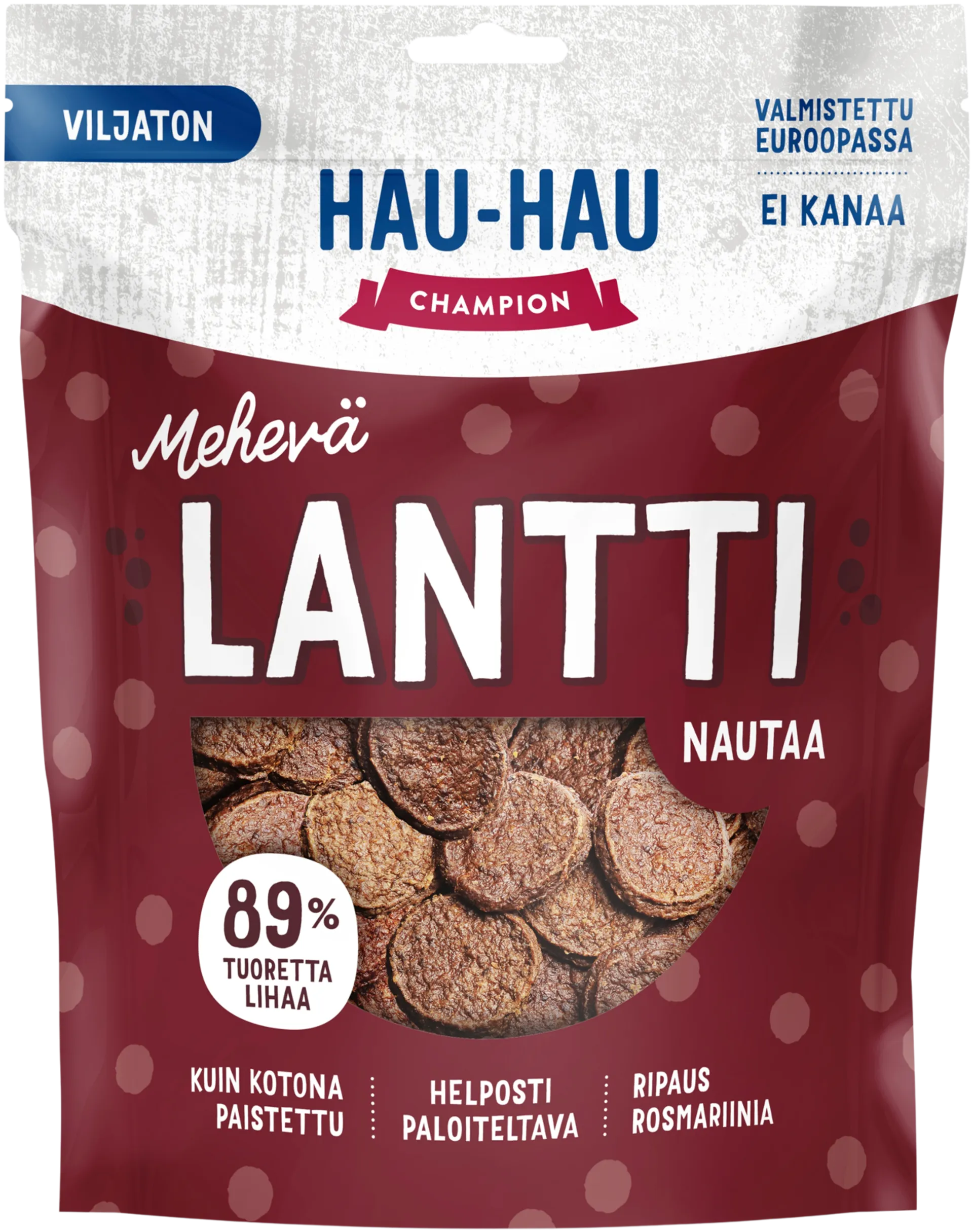 Hau-Hau Champion Mehevä Lantti Nautaa herkku 400 g