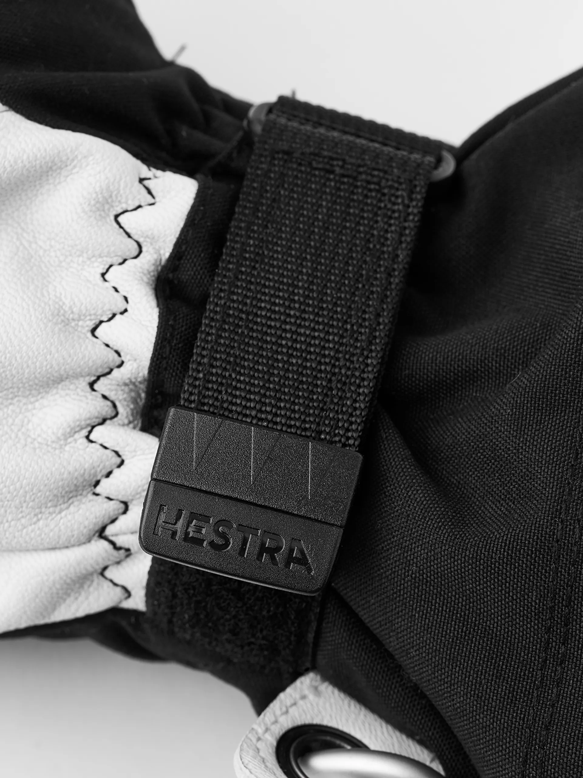 Hestra unisex sormikkaat Army Leather Heli Ski - BLACK - 5