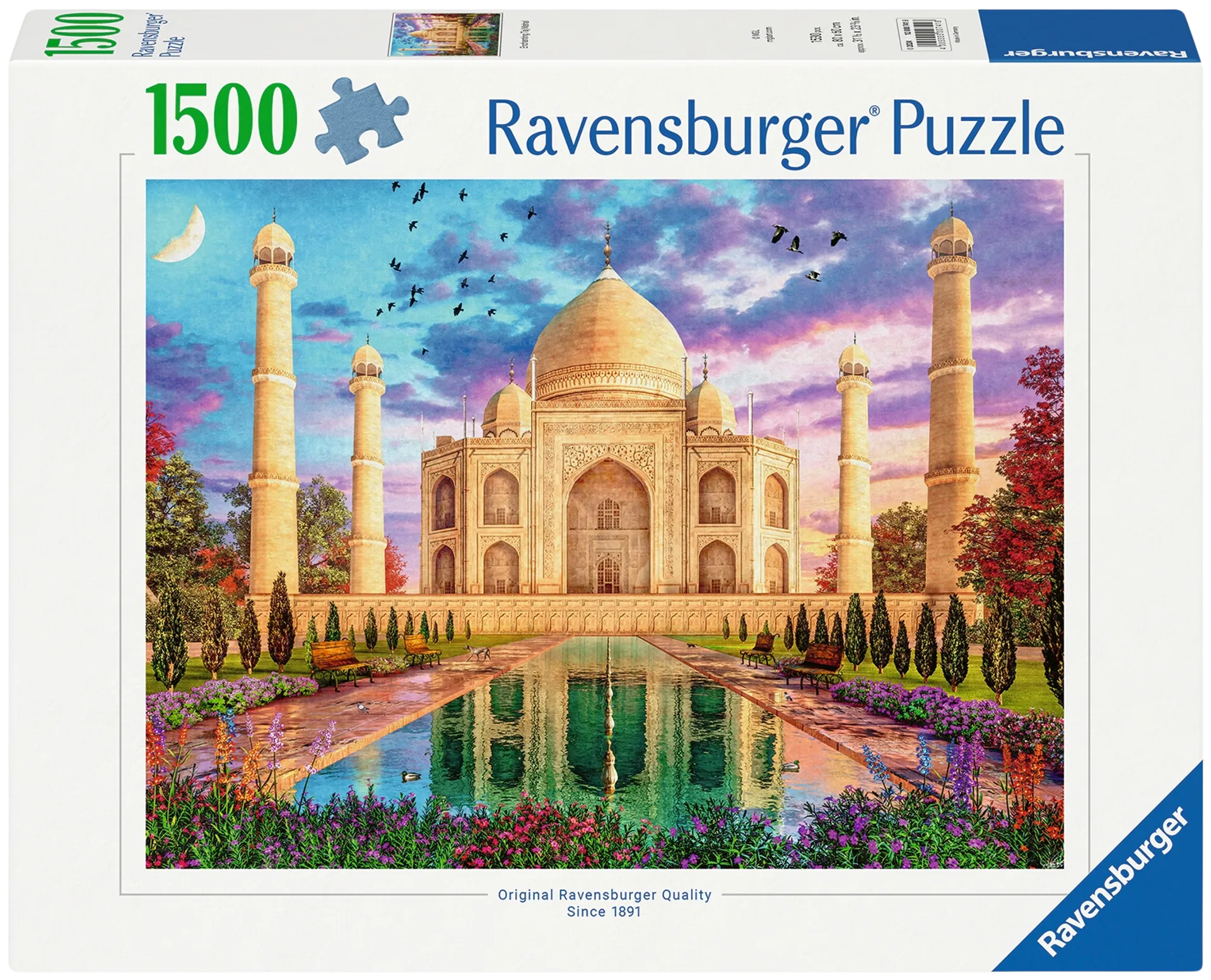 Ravensburger palapeli 1500 palaa, erilaisia - 5