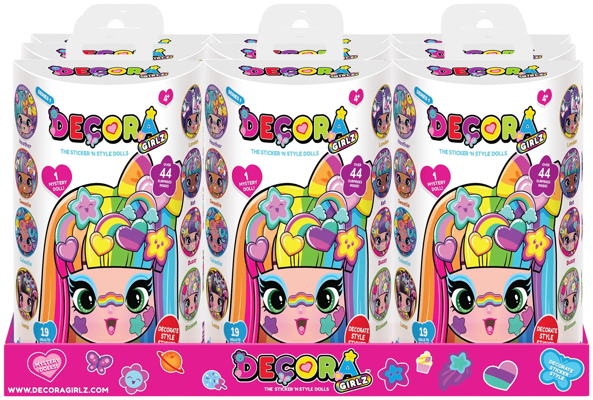 Decora Girlz nukke 13 cm - 1