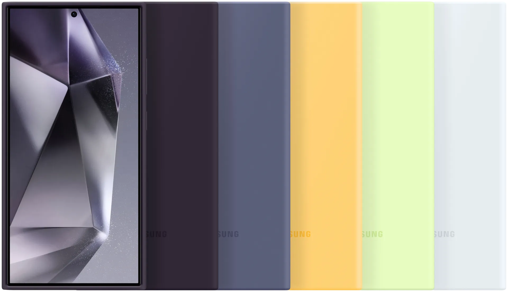 Samsung S24 ultra silikonisuoja tumma violetti - 6