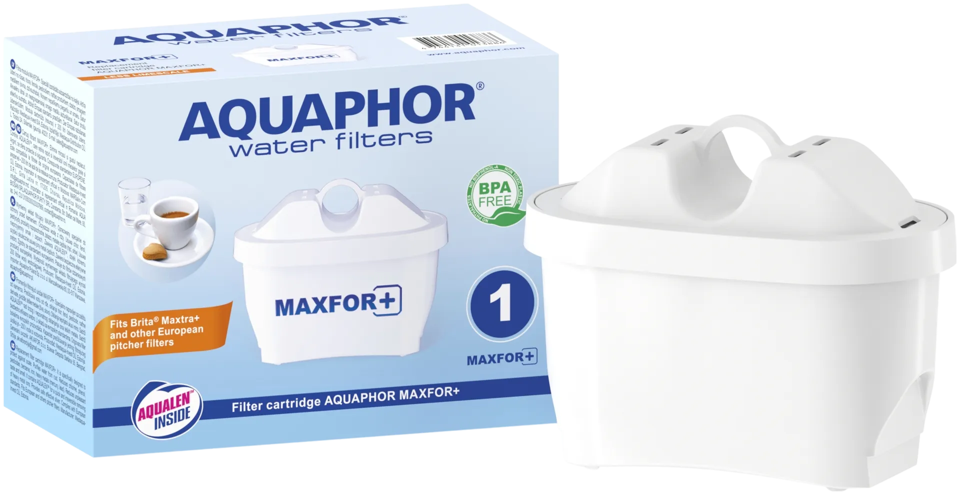 Aquaphor vedensuodatin Maxfor+ 1kpl pakkaus - 1