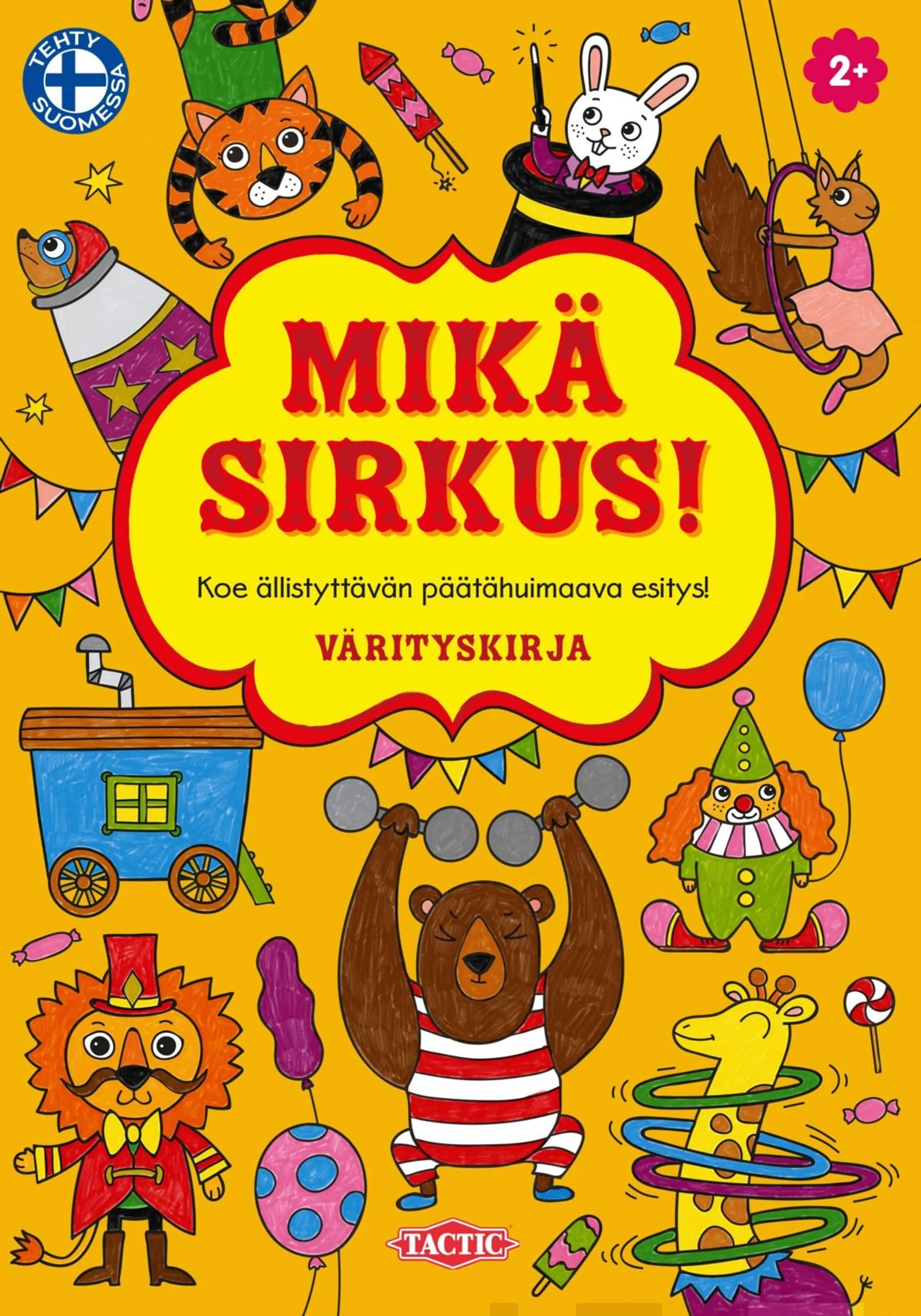 Mikä sirkus värityskirja