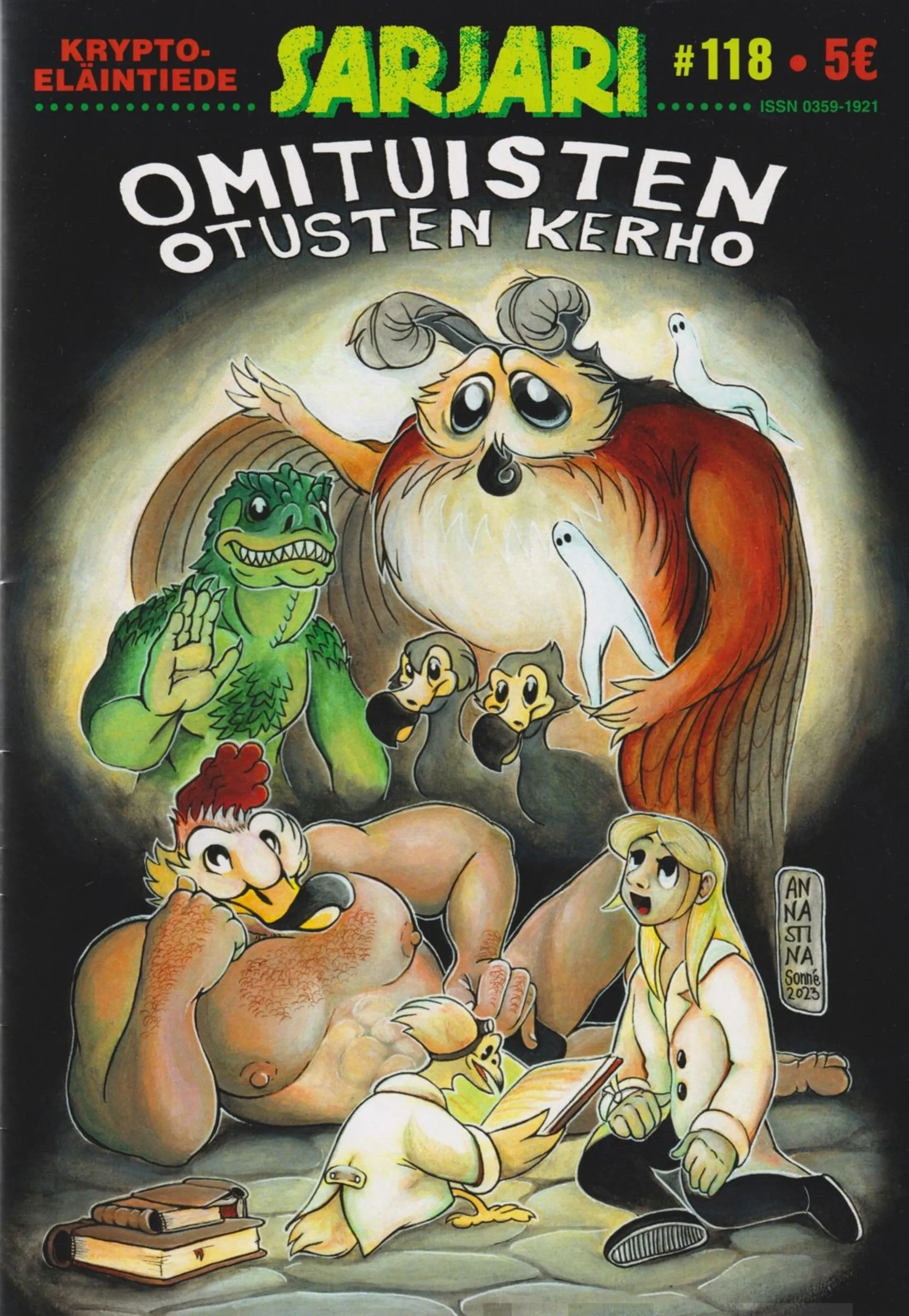 Sarjari numero 118 - Kryptoeläintiede - Omituisten otusten kerhto