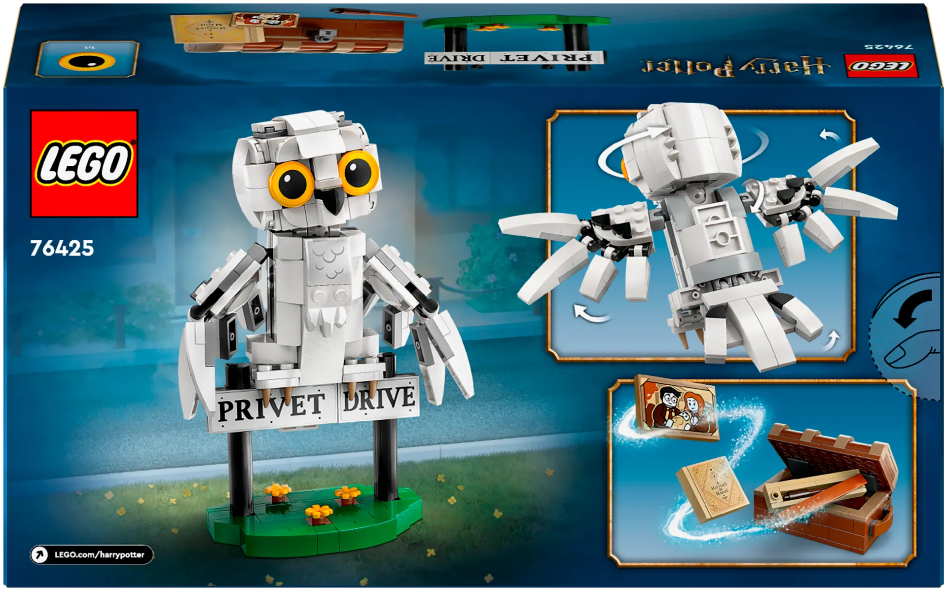 LEGO® Harry Potter TM 76425 Hedwig ja Likusteritie 4 - 3