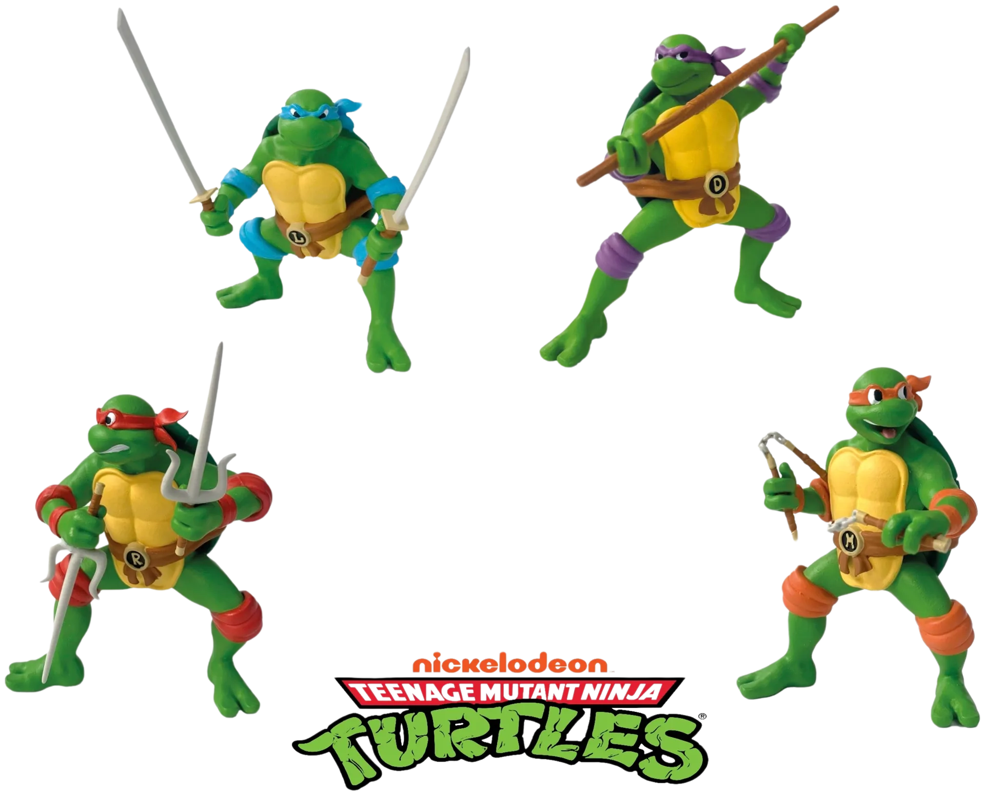 TMNT Turtles hahmot lajitelma - 2