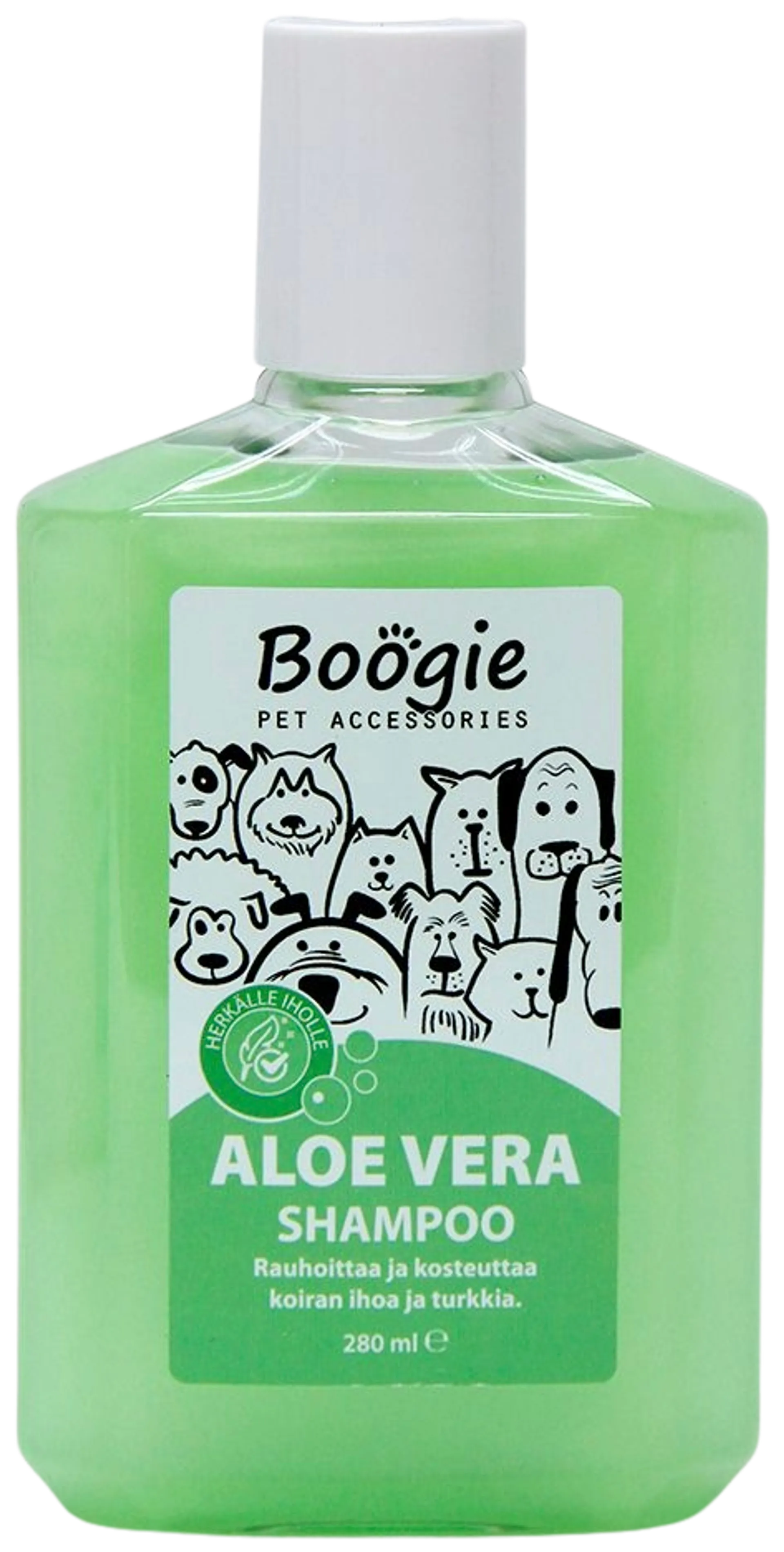 Boogie Aloe Vera Shampoo, 280 ml